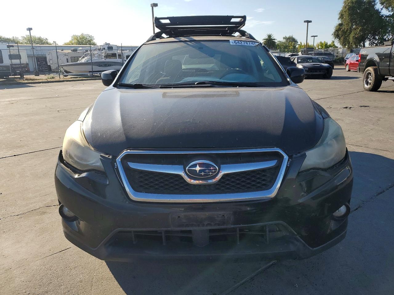 2014 Subaru Xv Crosstrek 2.0 Premium Black vin: JF2GPAVC0E8324563