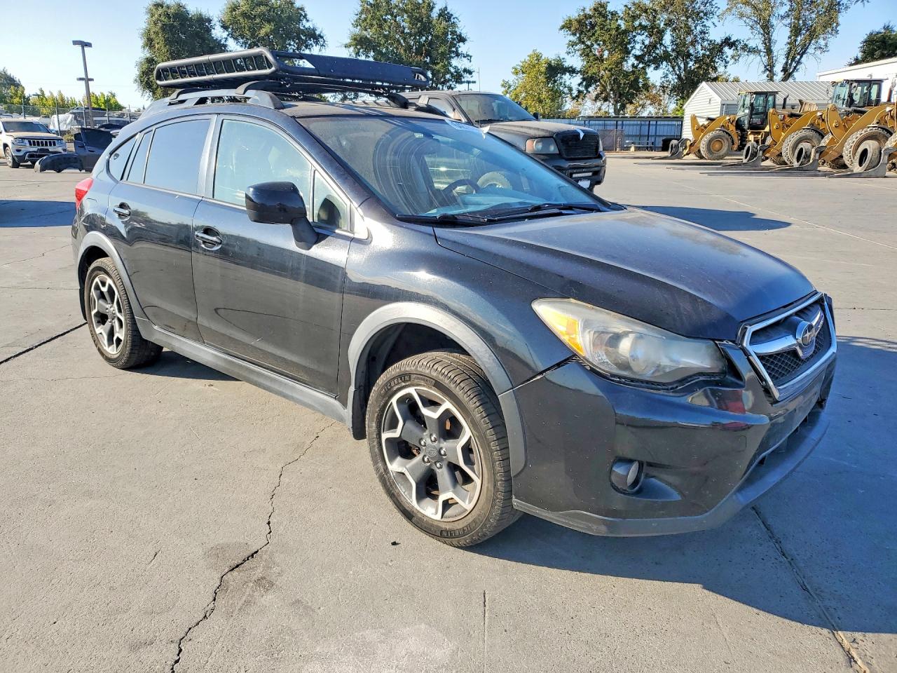 2014 Subaru Xv Crosstrek 2.0 Premium Black vin: JF2GPAVC0E8324563