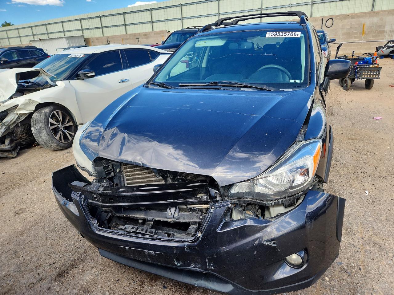 2014 Subaru Xv Crosstrek 2.0 Premium Charcoal vin: JF2GPAVC0E8343789