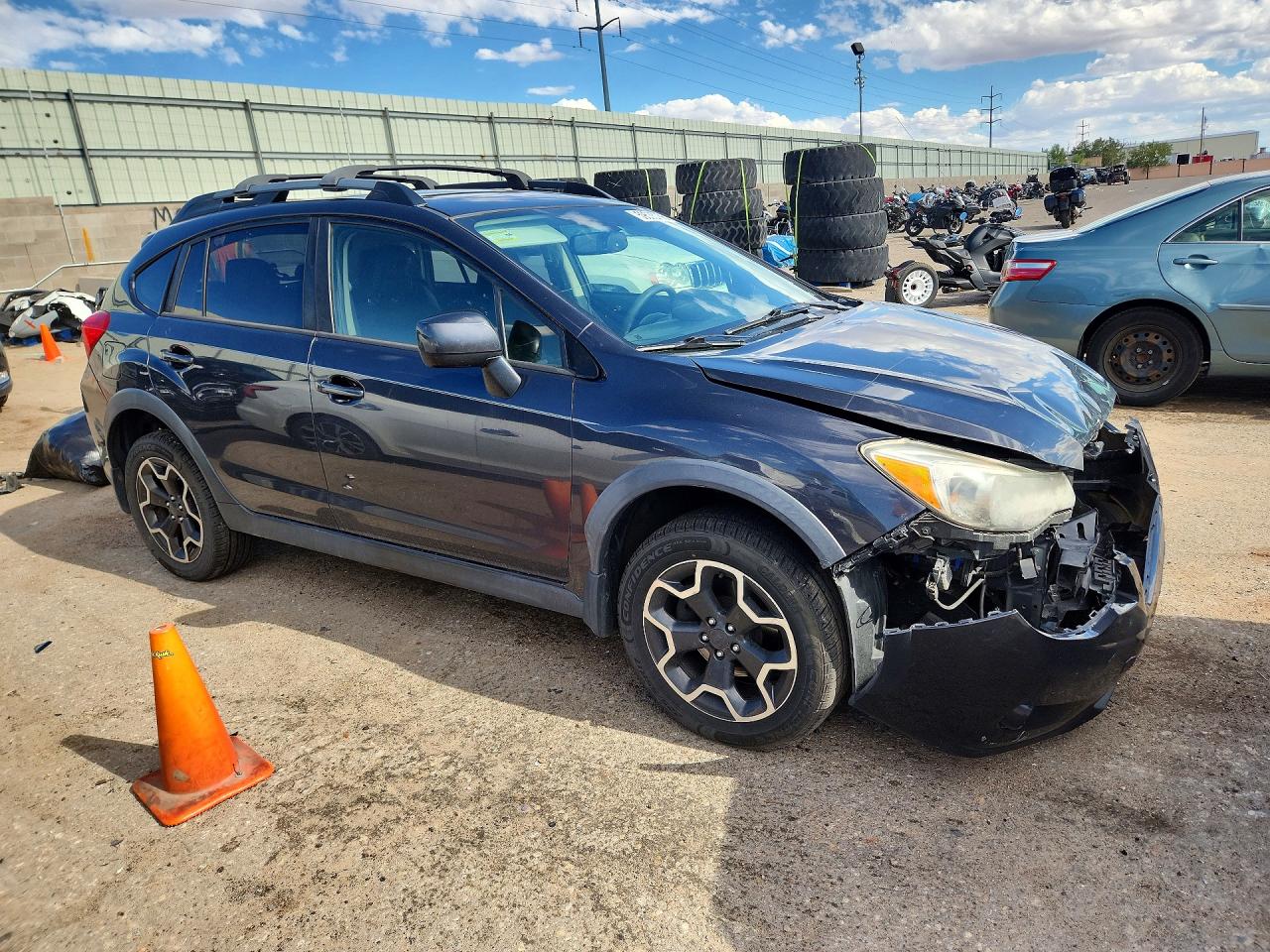 2014 Subaru Xv Crosstrek 2.0 Premium Charcoal vin: JF2GPAVC0E8343789