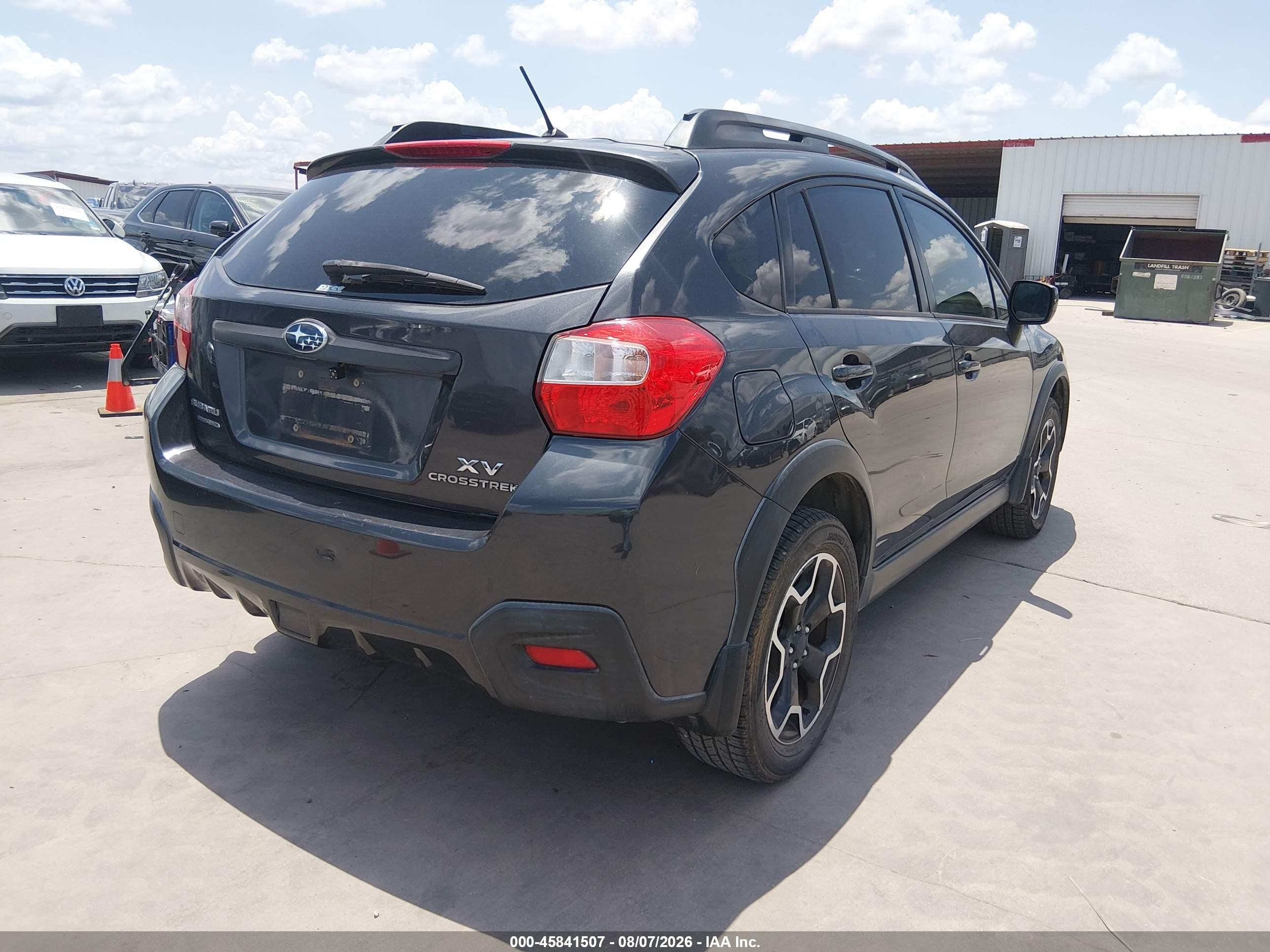 2013 Subaru Xv Crosstrek 2.0i Premium Gray vin: JF2GPAVC1D2216275