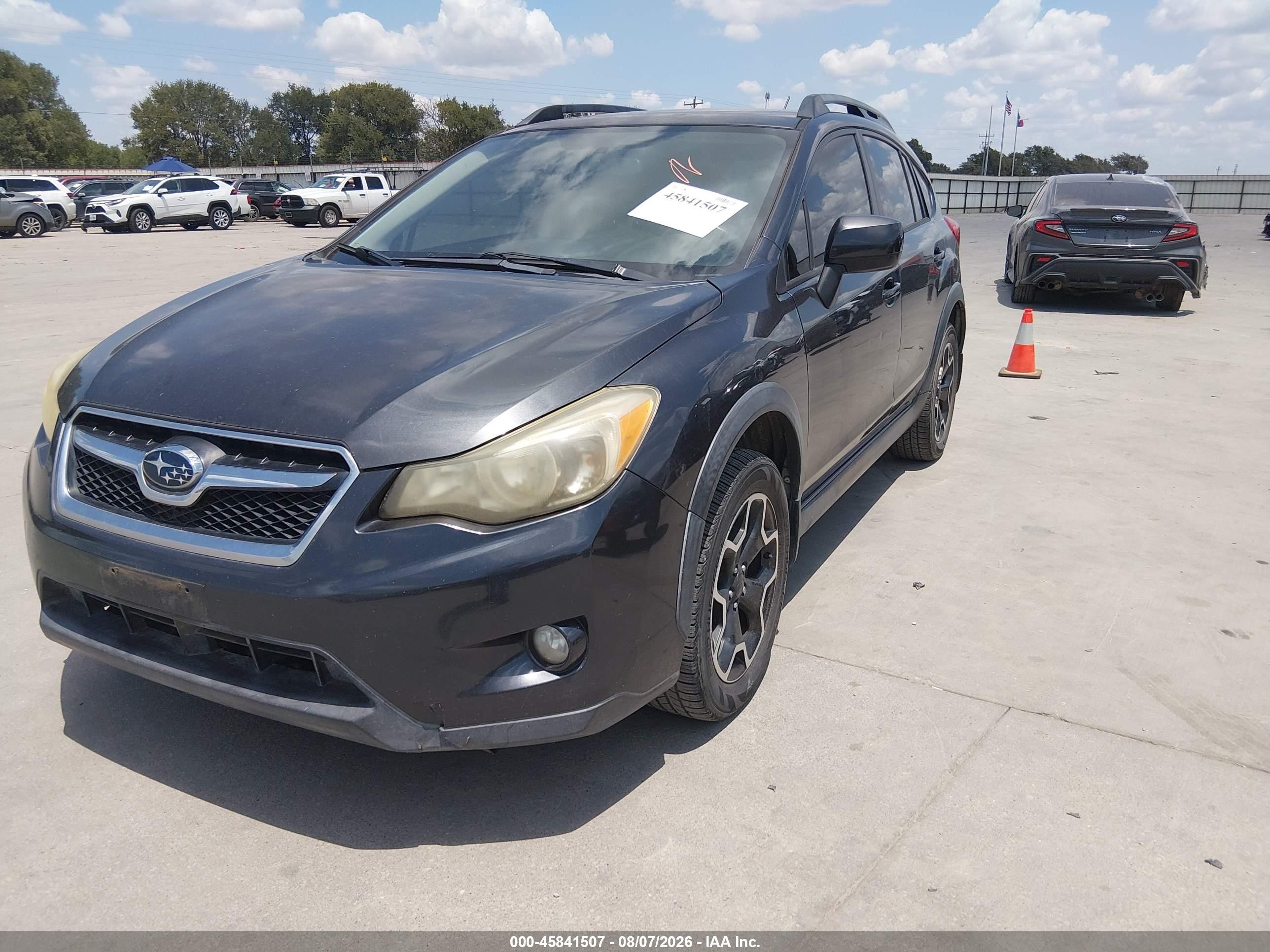 2013 Subaru Xv Crosstrek 2.0i Premium Gray vin: JF2GPAVC1D2216275