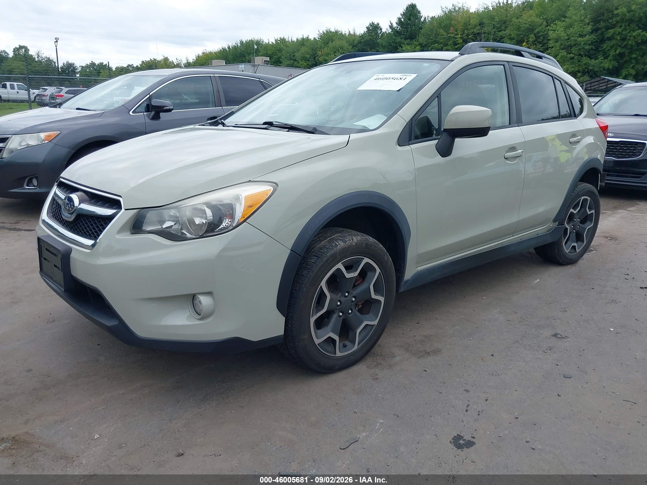 2013 Subaru Xv Crosstrek 2.0i Premium Green vin: JF2GPAVC1D2806377