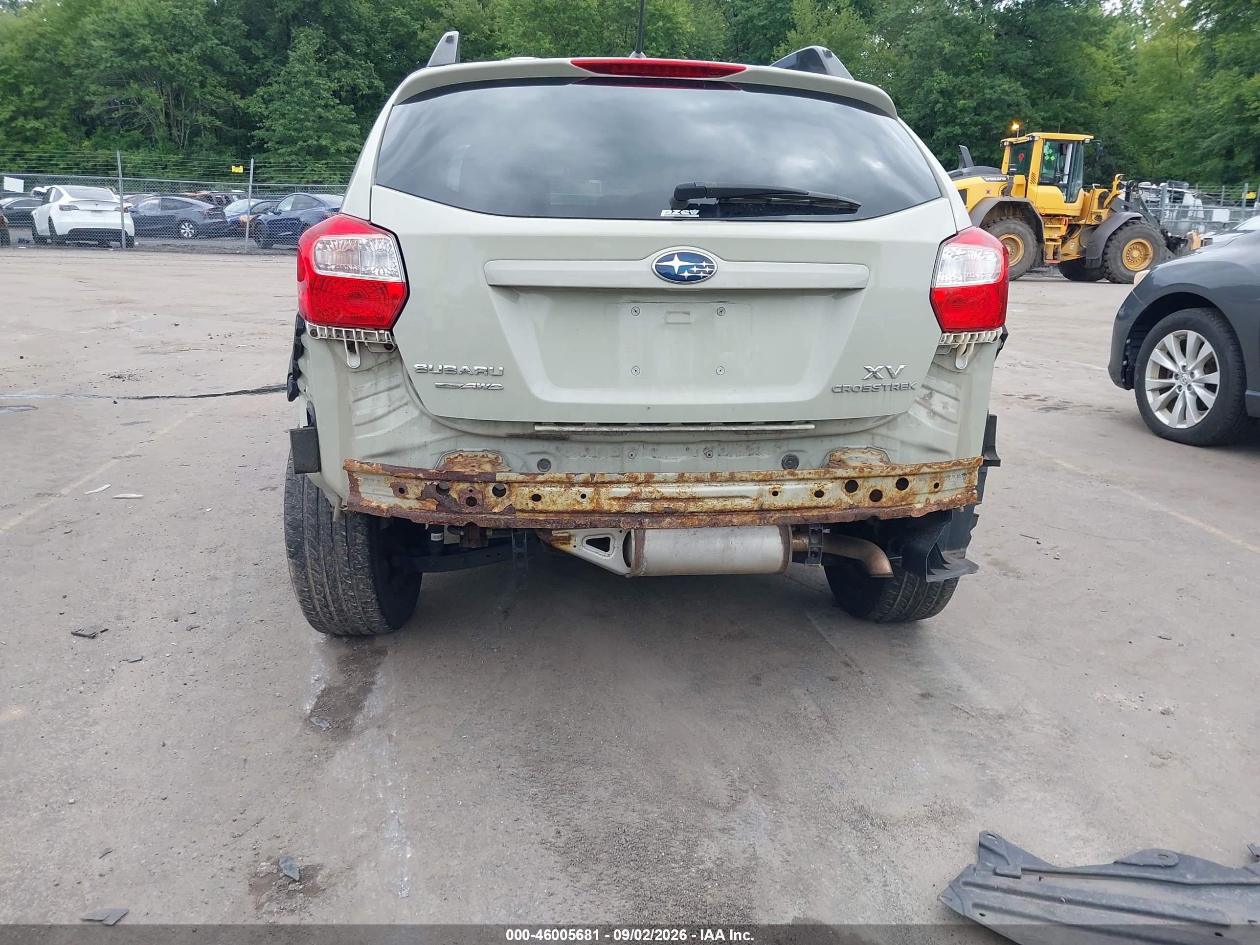 2013 Subaru Xv Crosstrek 2.0i Premium Green vin: JF2GPAVC1D2806377