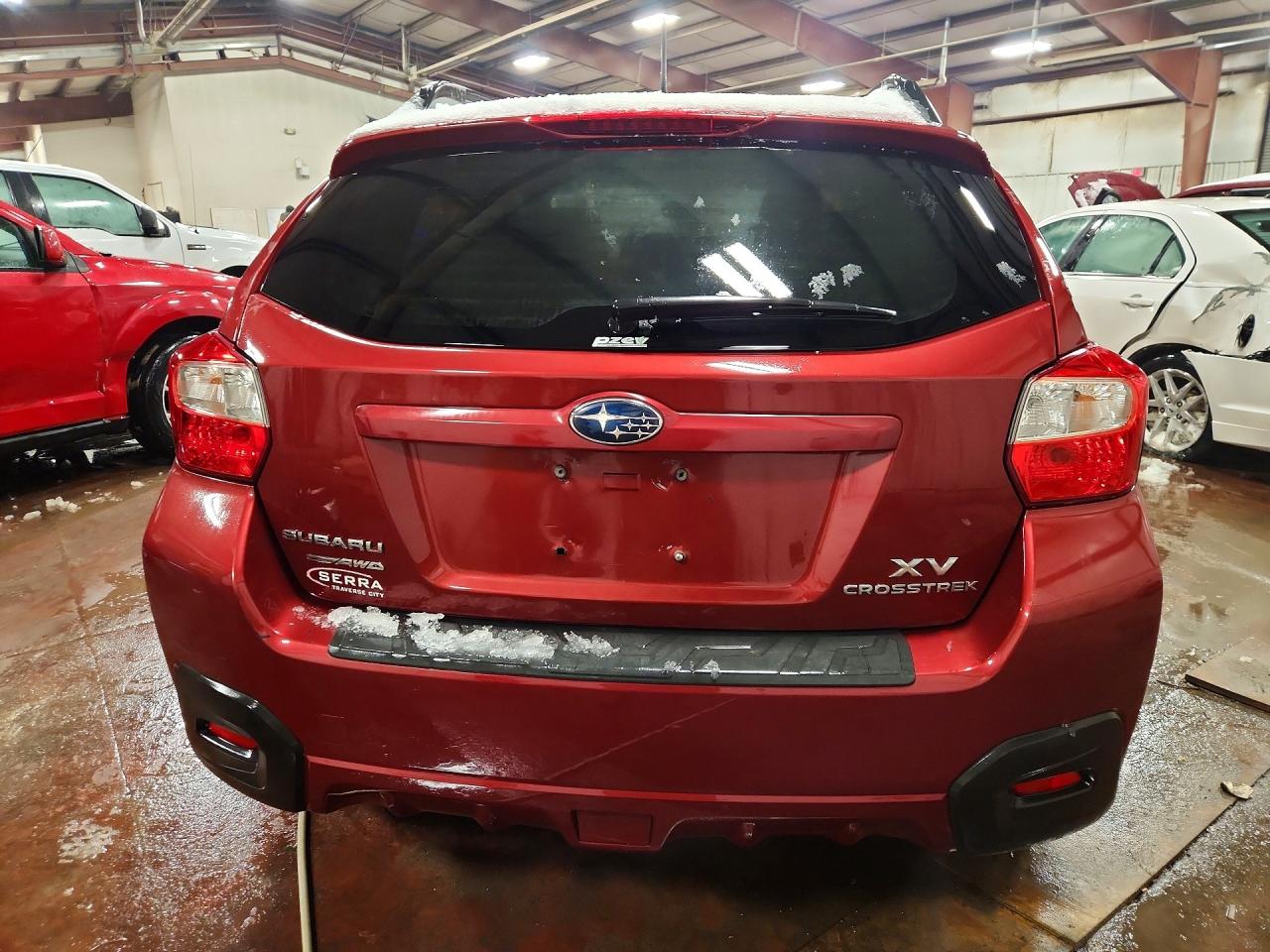 2013 Subaru Xv Crosstrek 2.0 Premium Burgundy vin: JF2GPAVC1D2827617