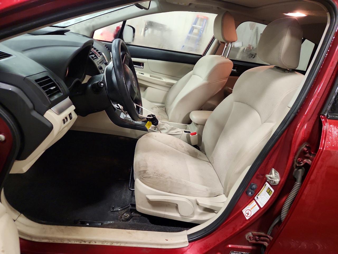 2013 Subaru Xv Crosstrek 2.0 Premium Burgundy vin: JF2GPAVC1D2827617
