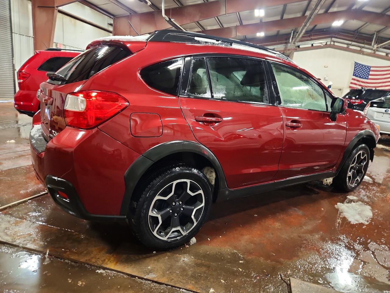 2013 Subaru Xv Crosstrek 2.0 Premium Burgundy vin: JF2GPAVC1D2827617