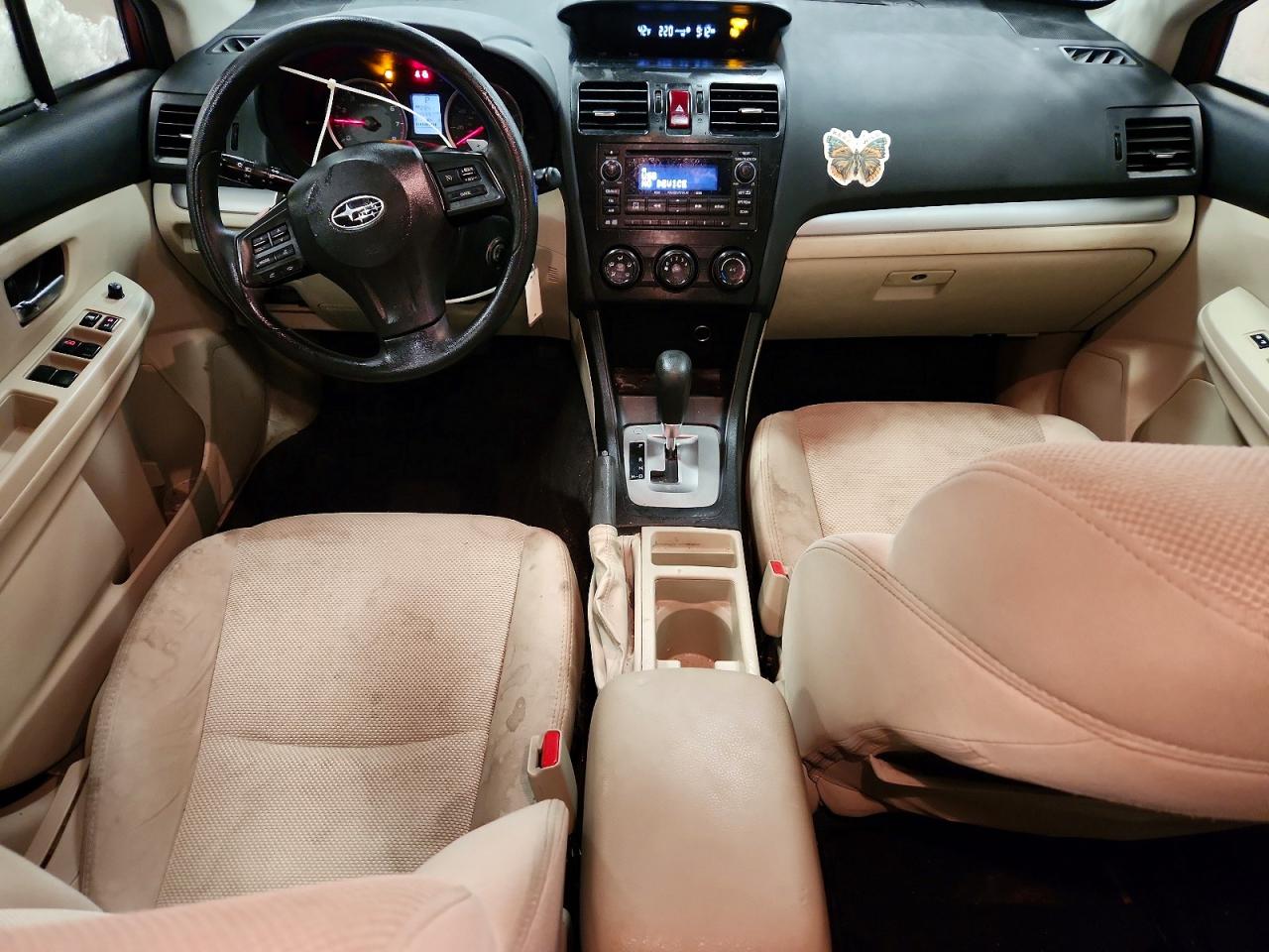 2013 Subaru Xv Crosstrek 2.0 Premium Burgundy vin: JF2GPAVC1D2827617