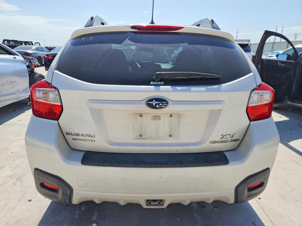 2013 Subaru Xv Crosstrek 2.0 Premium White vin: JF2GPAVC1D2887171