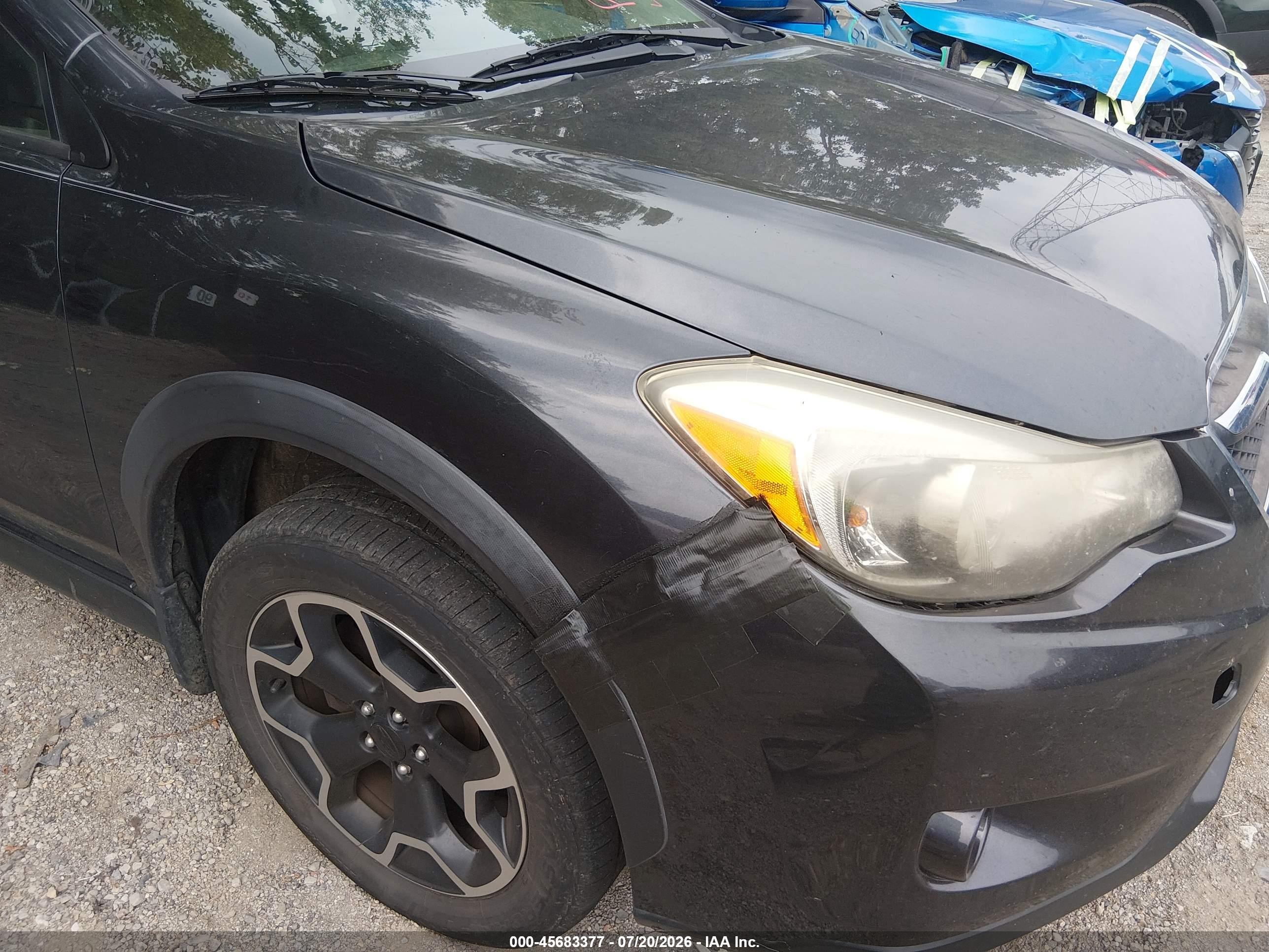 2014 Subaru Xv Crosstrek 2.0i Premium Black vin: JF2GPAVC1E8202889
