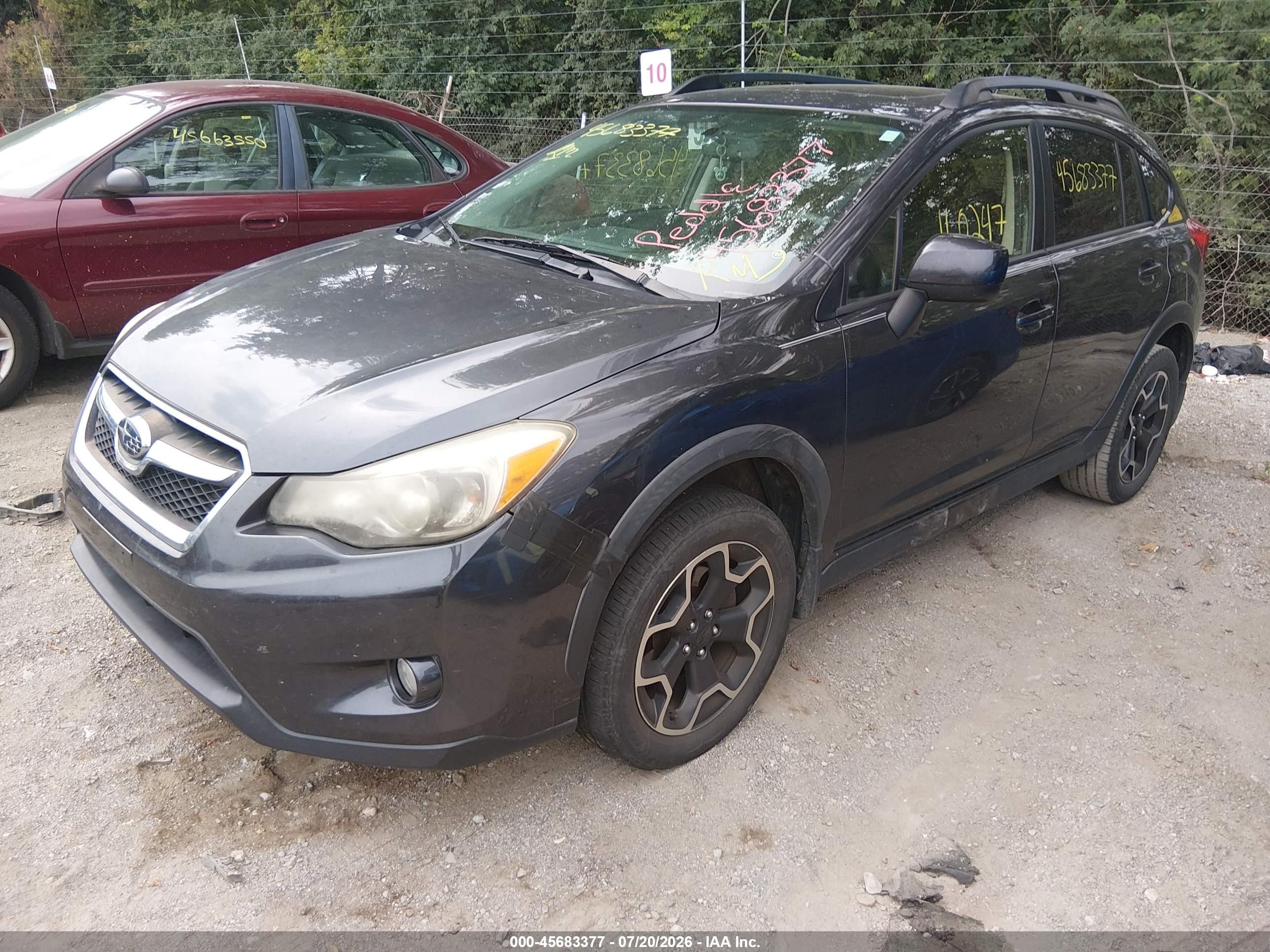2014 Subaru Xv Crosstrek 2.0i Premium Black vin: JF2GPAVC1E8202889