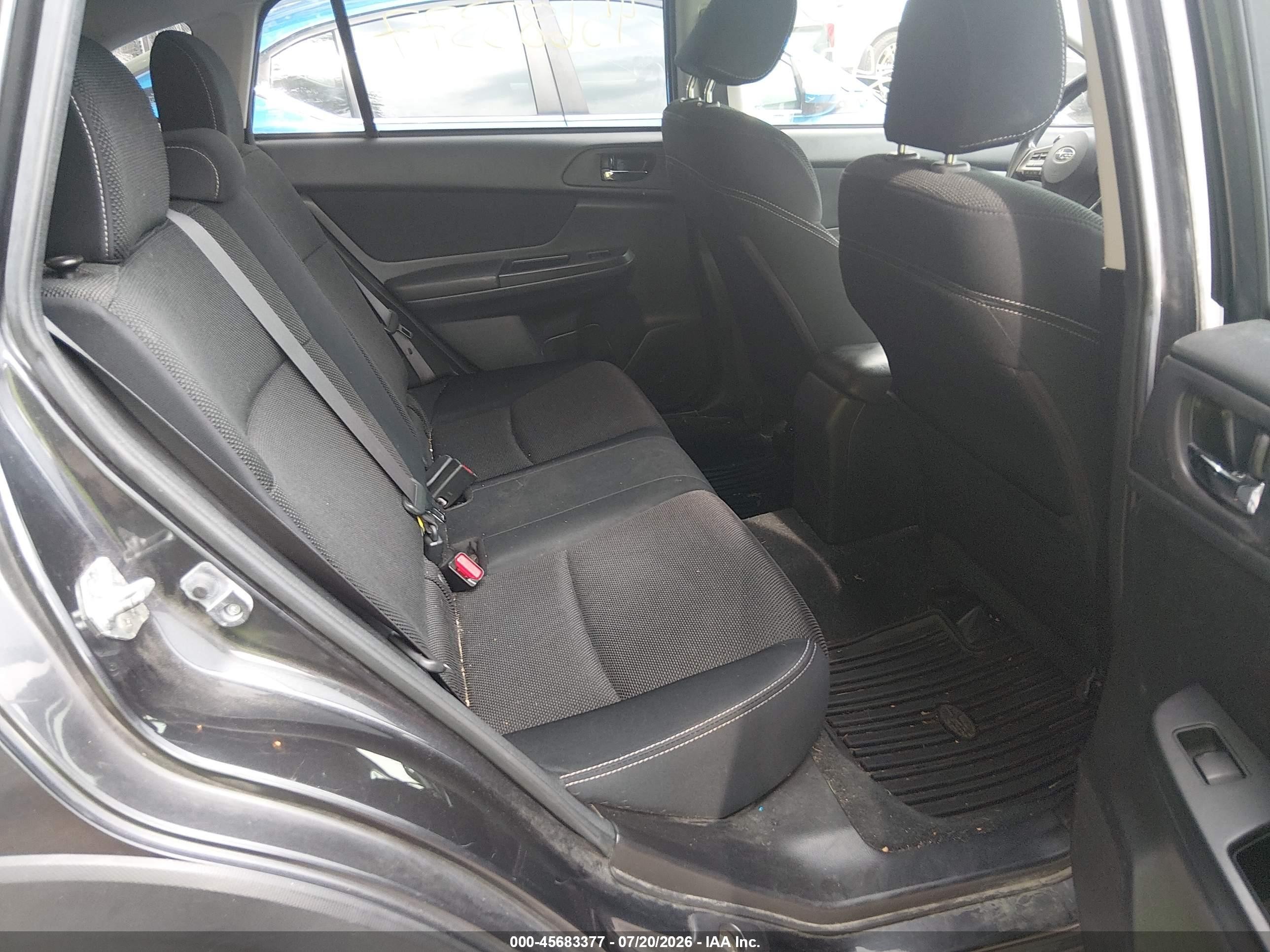 2014 Subaru Xv Crosstrek 2.0i Premium Black vin: JF2GPAVC1E8202889