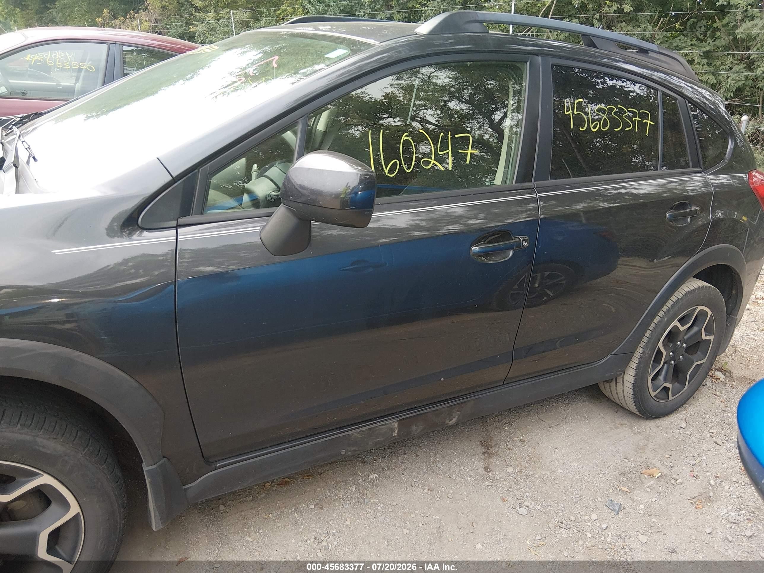 2014 Subaru Xv Crosstrek 2.0i Premium Black vin: JF2GPAVC1E8202889