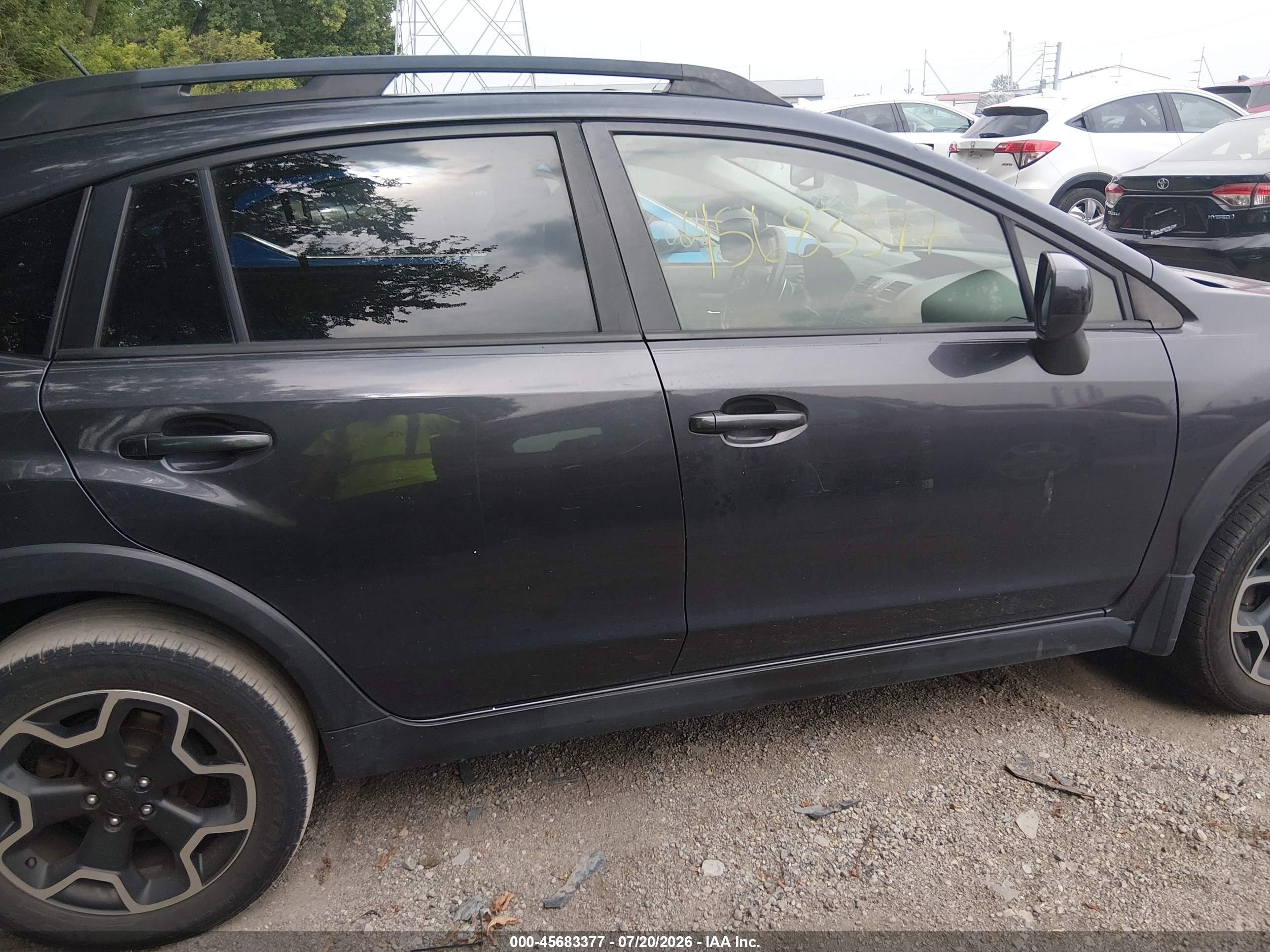 2014 Subaru Xv Crosstrek 2.0i Premium Black vin: JF2GPAVC1E8202889