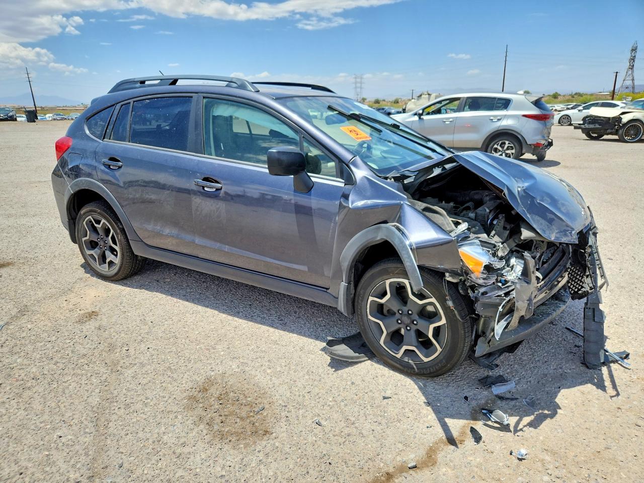 2014 Subaru Xv Crosstrek 2.0 Premium Black vin: JF2GPAVC1E8287457