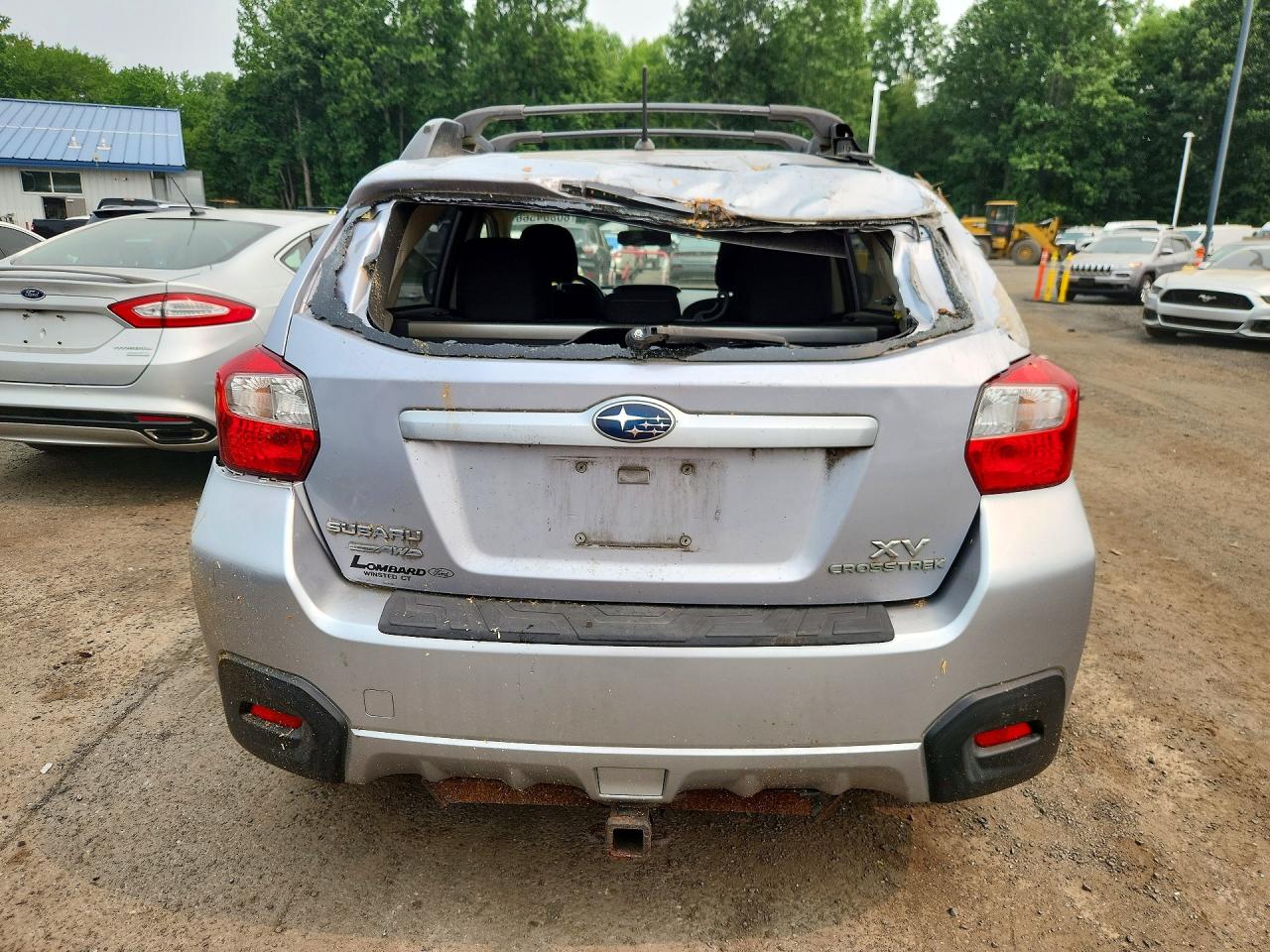 2014 Subaru Xv Crosstrek 2.0 Premium Gray vin: JF2GPAVC1E8316326
