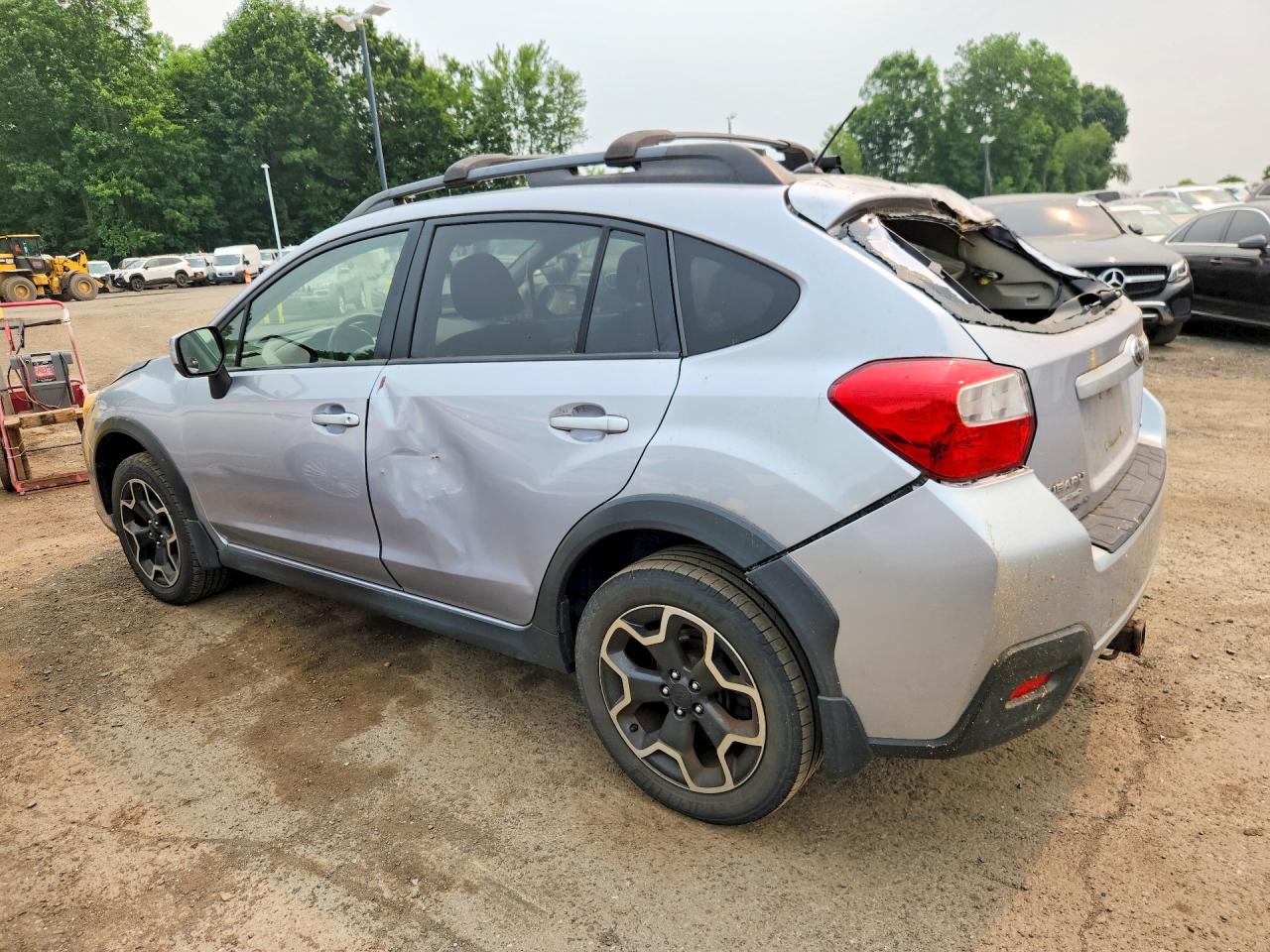 2014 Subaru Xv Crosstrek 2.0 Premium Gray vin: JF2GPAVC1E8316326