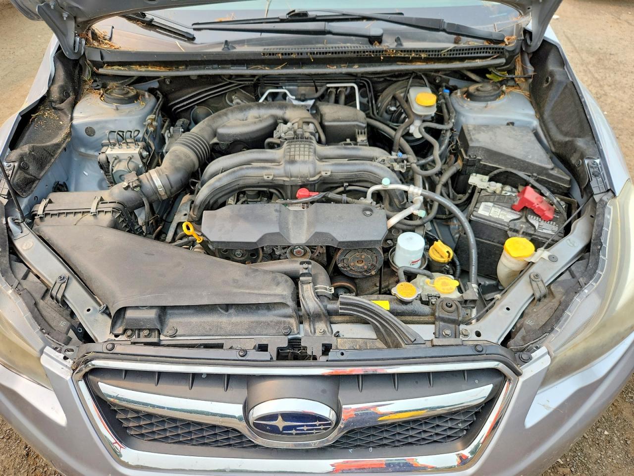 2014 Subaru Xv Crosstrek 2.0 Premium Gray vin: JF2GPAVC1E8316326