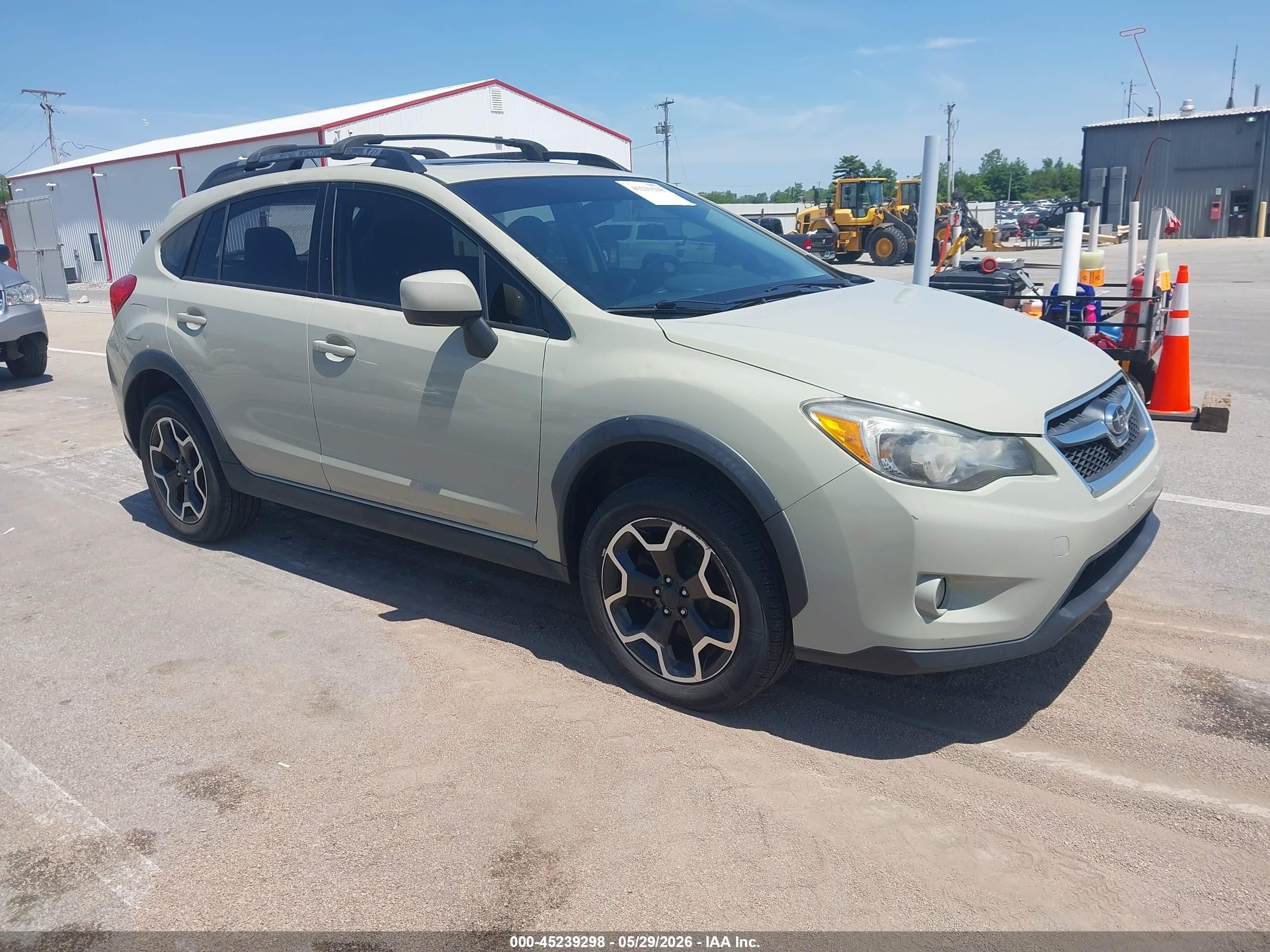 2014 Subaru Xv Crosstrek 2.0i Premium Green vin: JF2GPAVC1E8348502