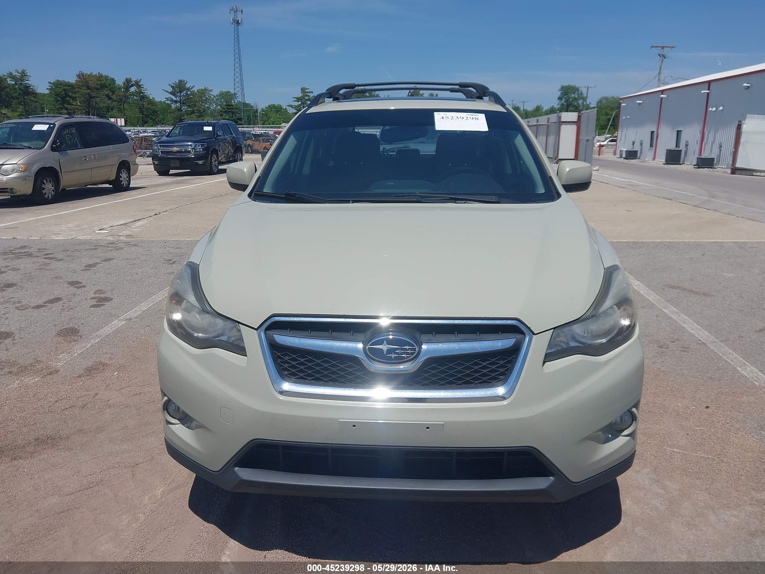 2014 Subaru Xv Crosstrek 2.0i Premium Green vin: JF2GPAVC1E8348502