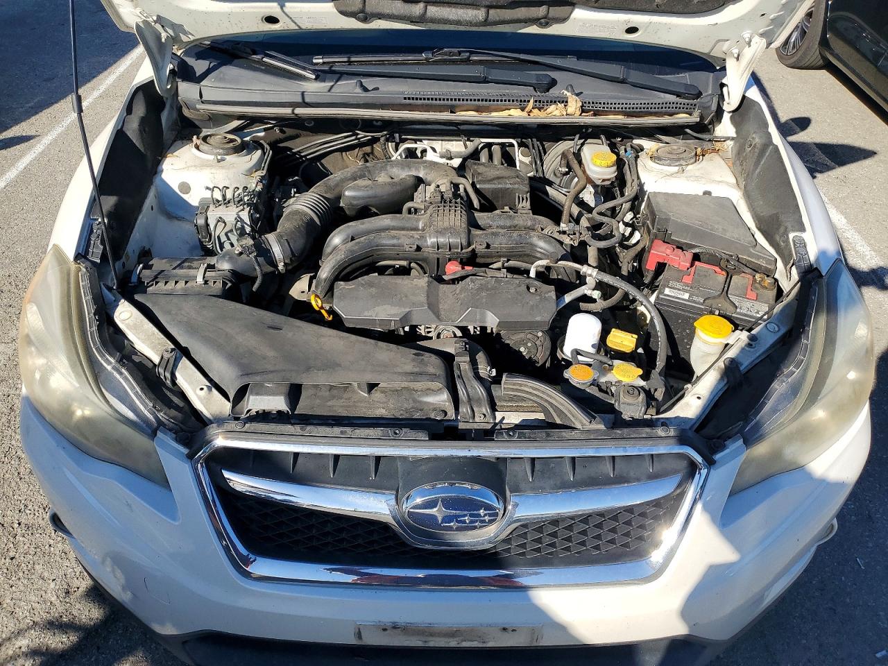 2014 Subaru Xv Crosstrek 2.0 Premium White vin: JF2GPAVC1EH340366