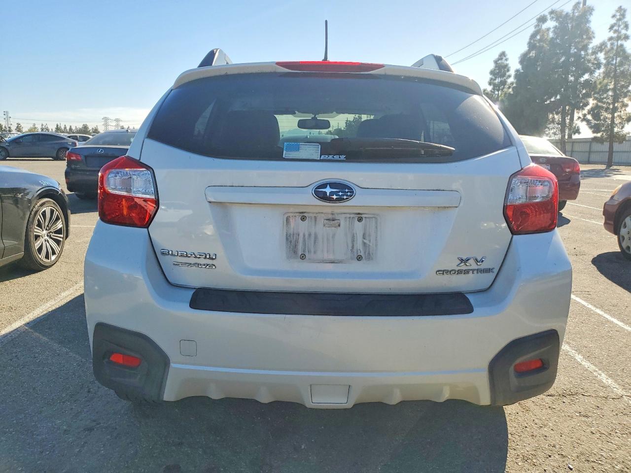 2014 Subaru Xv Crosstrek 2.0 Premium White vin: JF2GPAVC1EH340366