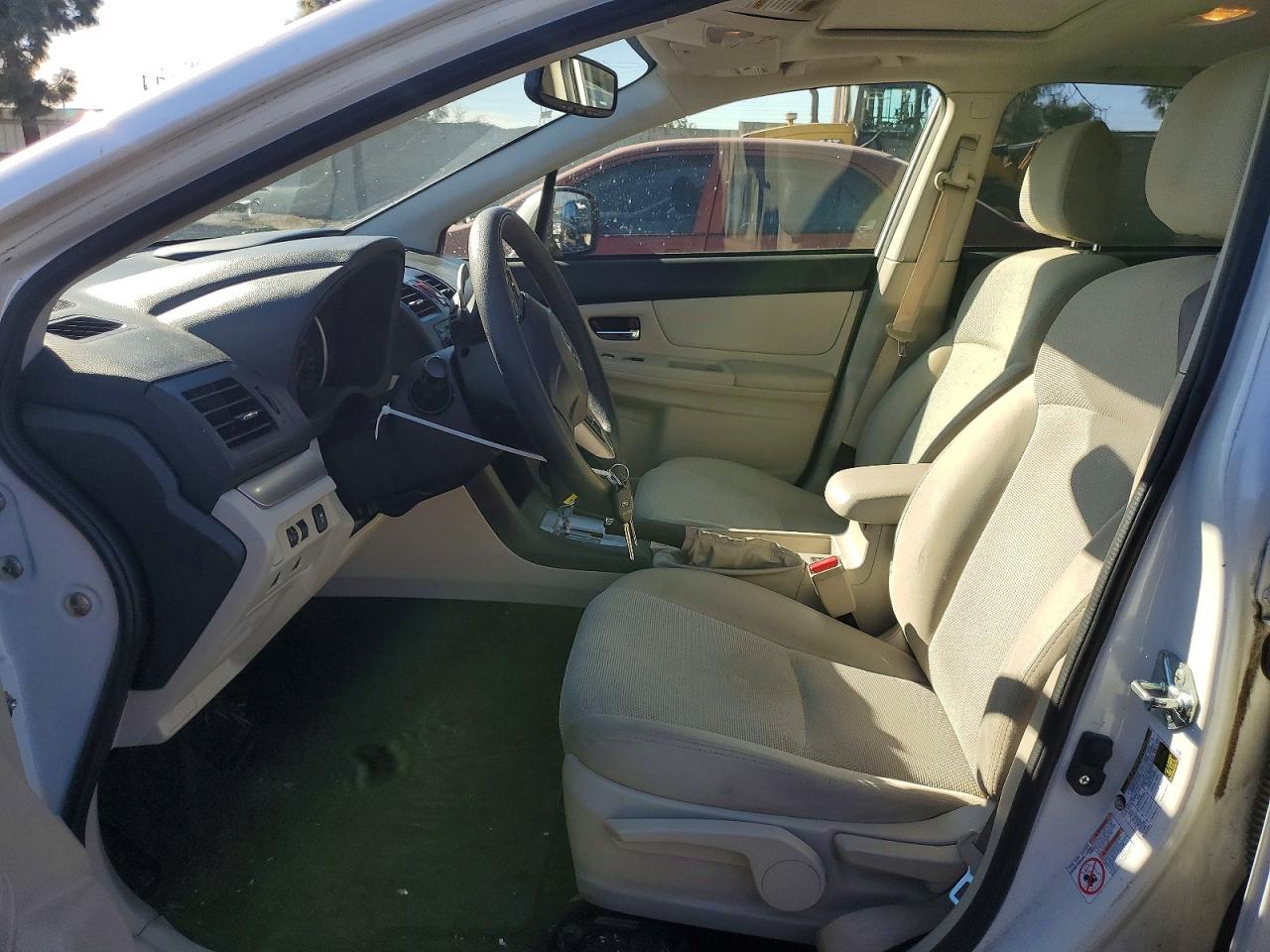 2014 Subaru Xv Crosstrek 2.0 Premium White vin: JF2GPAVC1EH340366