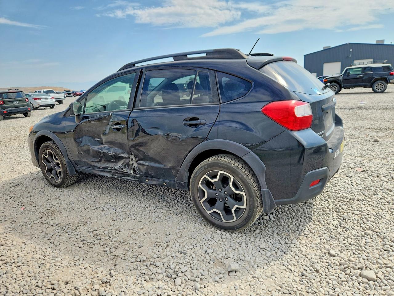 2014 Subaru Xv Crosstrek 2.0 Premium Black vin: JF2GPAVC1EH340660