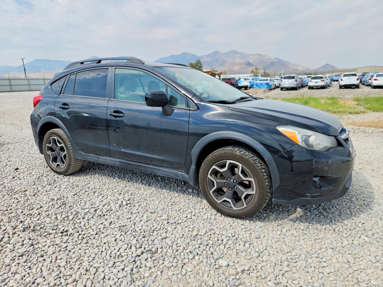 2014 Subaru Xv Crosstrek 2.0 Premium Black vin: JF2GPAVC1EH340660