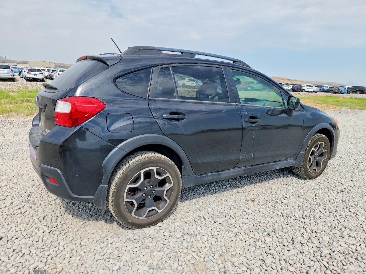 2014 Subaru Xv Crosstrek 2.0 Premium Black vin: JF2GPAVC1EH340660