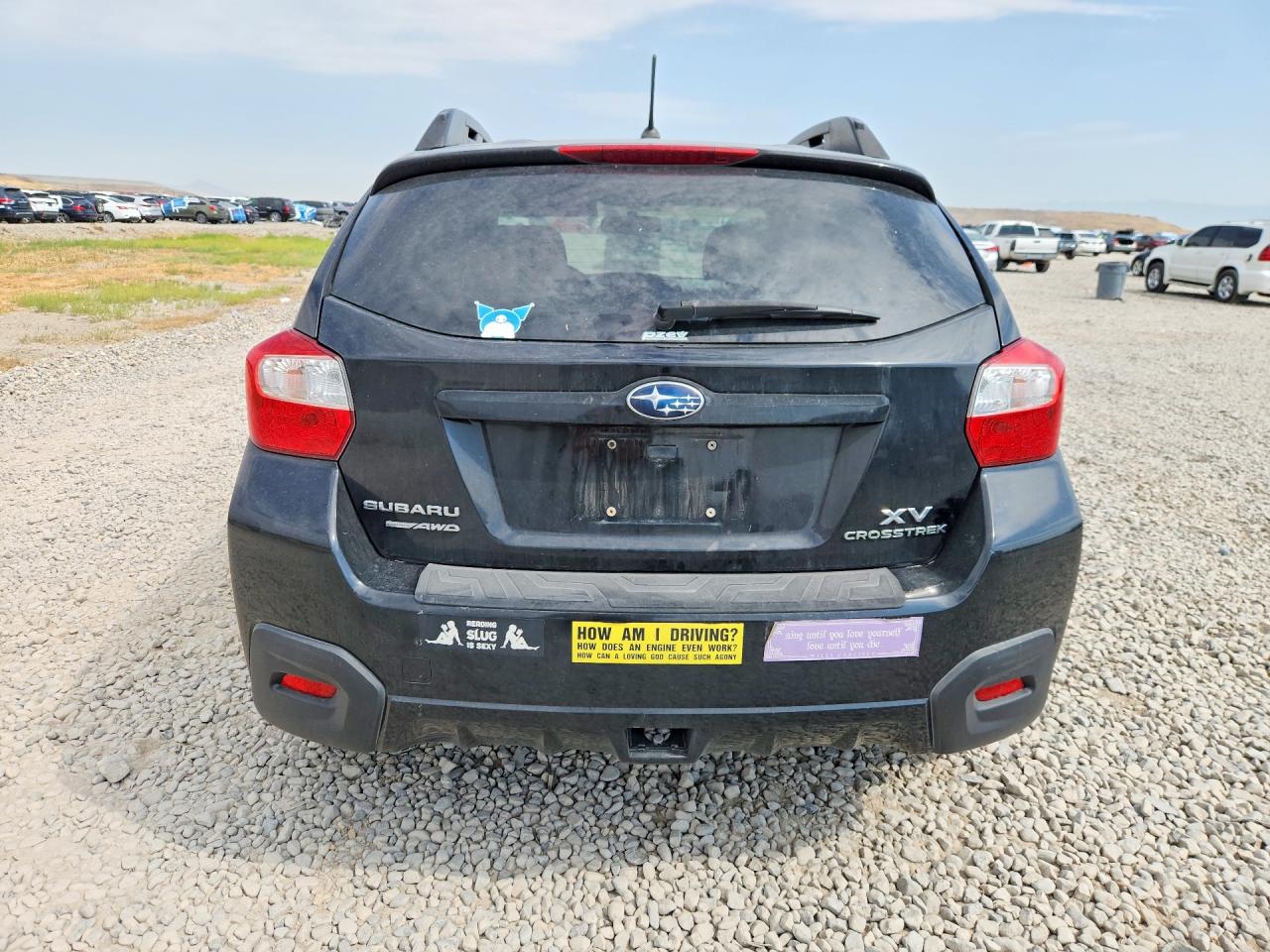 2014 Subaru Xv Crosstrek 2.0 Premium Black vin: JF2GPAVC1EH340660