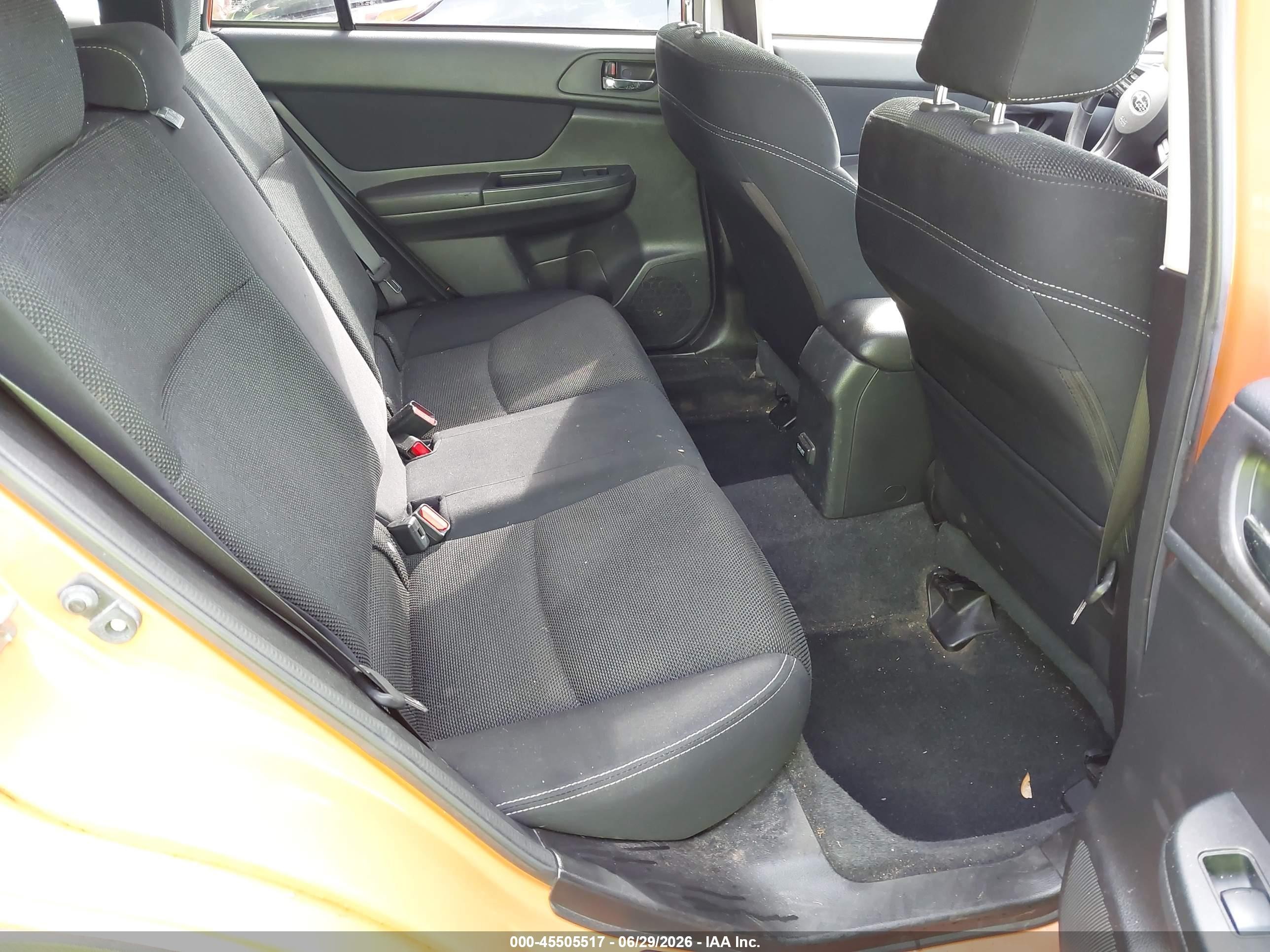 2013 Subaru Xv Crosstrek 2.0i Premium Orange vin: JF2GPAVC2D2217662