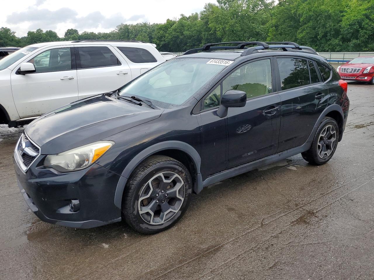 2013 Subaru Xv Crosstrek 2.0 Premium Black vin: JF2GPAVC2D2866071