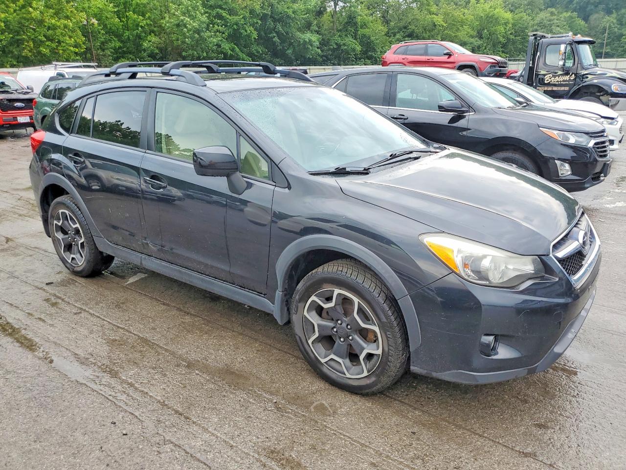 2013 Subaru Xv Crosstrek 2.0 Premium Black vin: JF2GPAVC2D2866071