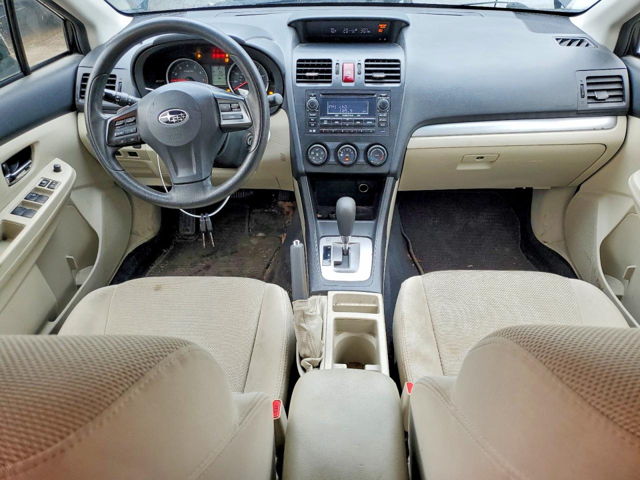 2013 Subaru Xv Crosstrek 2.0 Premium Black vin: JF2GPAVC2D2866071