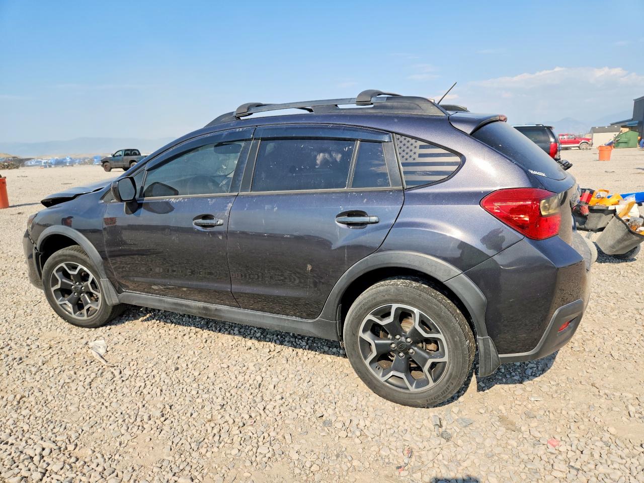 2013 Subaru Xv Crosstrek 2.0 Premium Gray vin: JF2GPAVC2D2869312