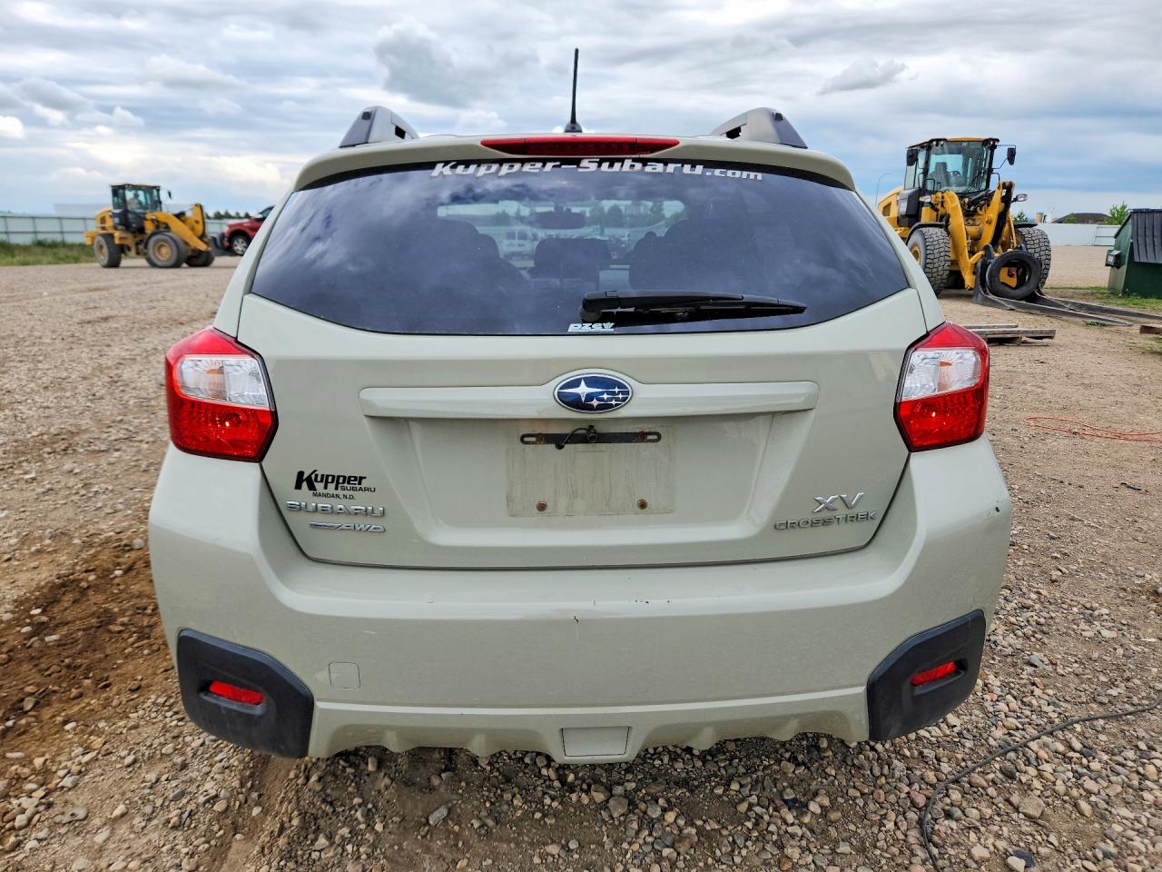 2013 Subaru Xv Crosstrek 2.0 Premium Бежевый vin: JF2GPAVC2D2874073