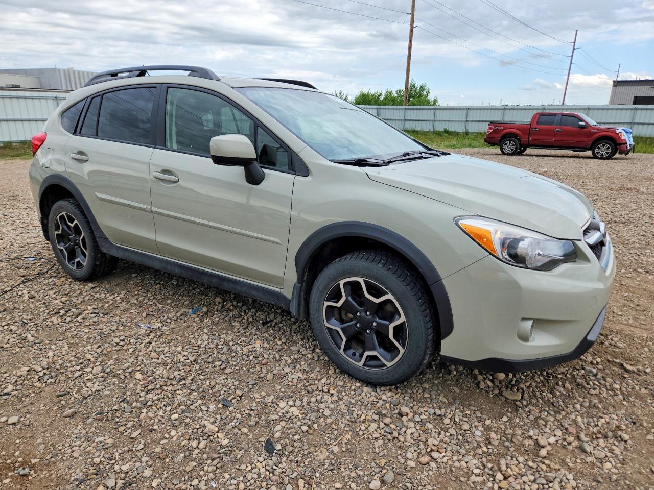 2013 Subaru Xv Crosstrek 2.0 Premium Бежевый vin: JF2GPAVC2D2874073