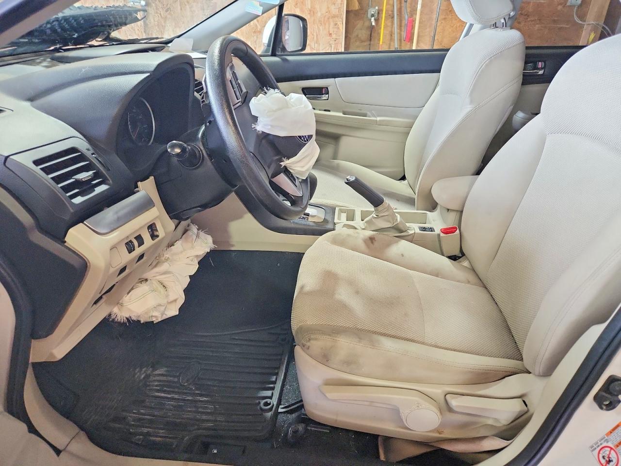 2014 Subaru Xv Crosstrek 2.0 Premium White vin: JF2GPAVC2E8210726