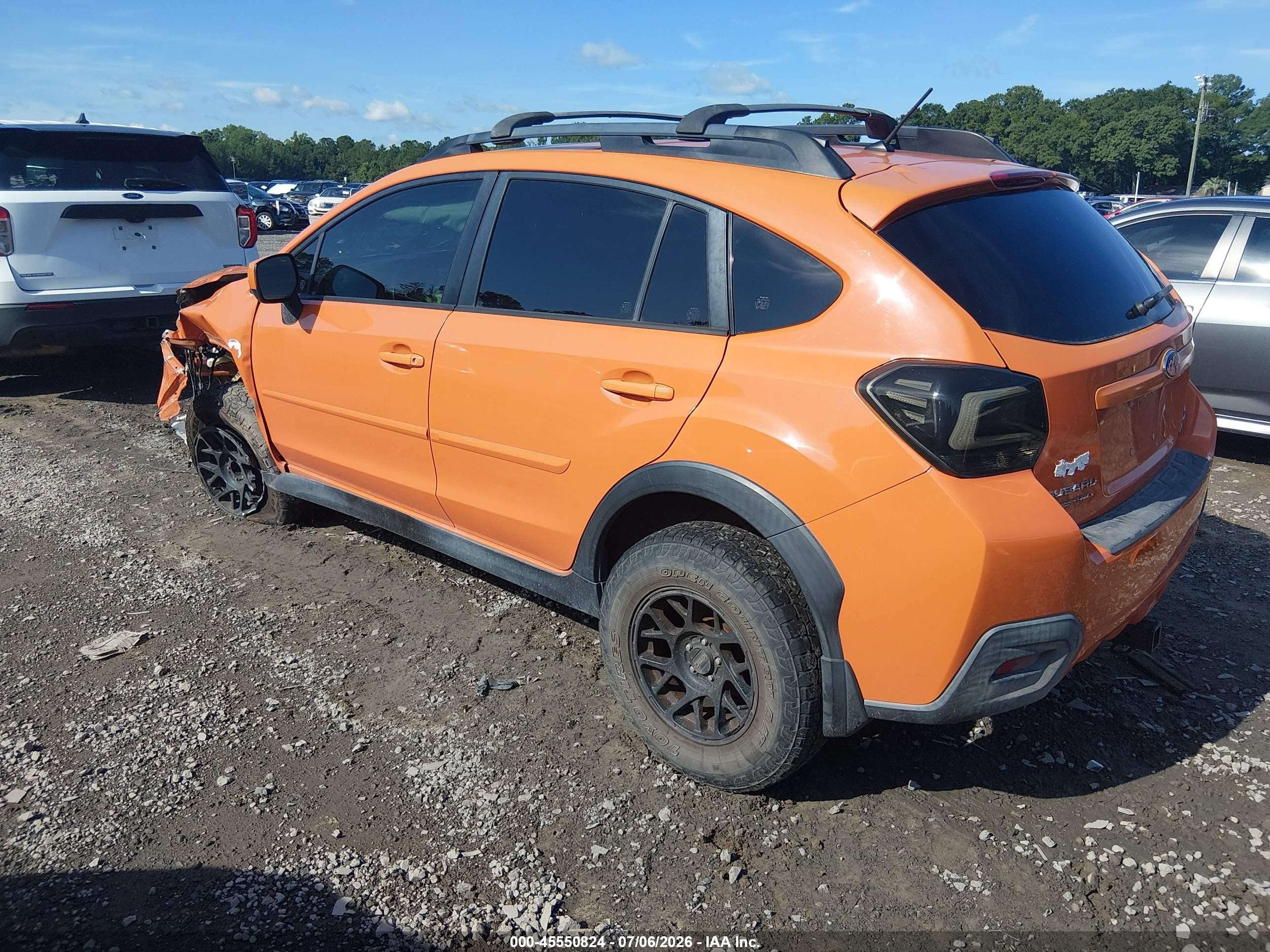 2014 Subaru Xv Crosstrek 2.0i Premium Orange vin: JF2GPAVC2E8224786