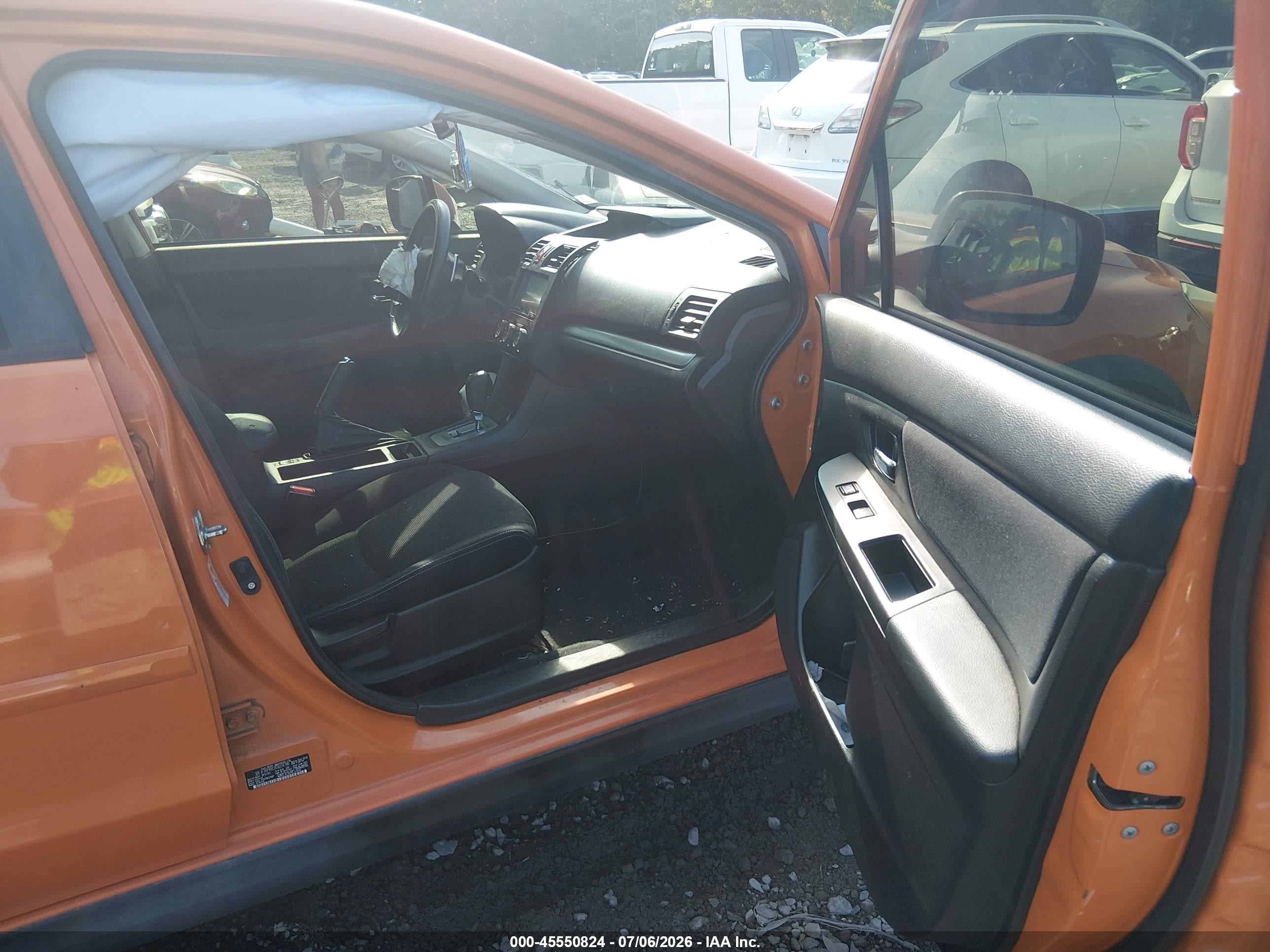 2014 Subaru Xv Crosstrek 2.0i Premium Orange vin: JF2GPAVC2E8224786