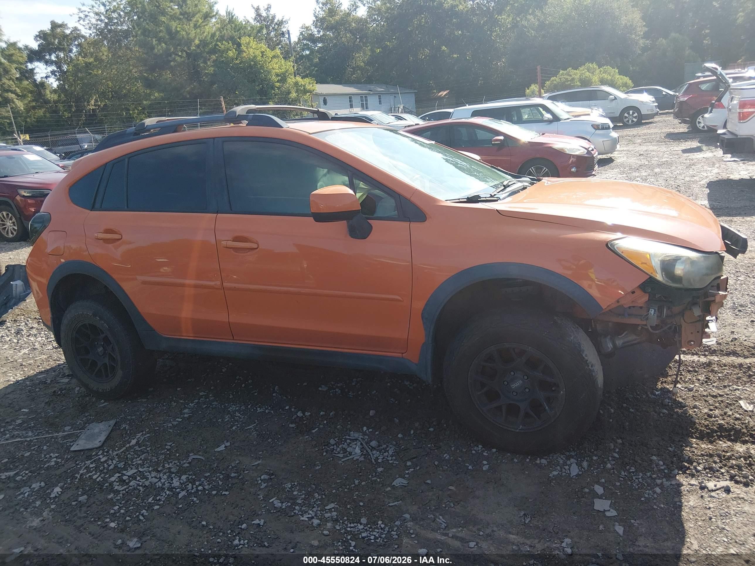 2014 Subaru Xv Crosstrek 2.0i Premium Orange vin: JF2GPAVC2E8224786