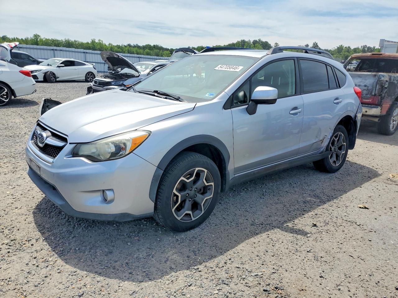 2014 Subaru Xv Crosstrek 2.0 Premium Silver vin: JF2GPAVC2E8274068