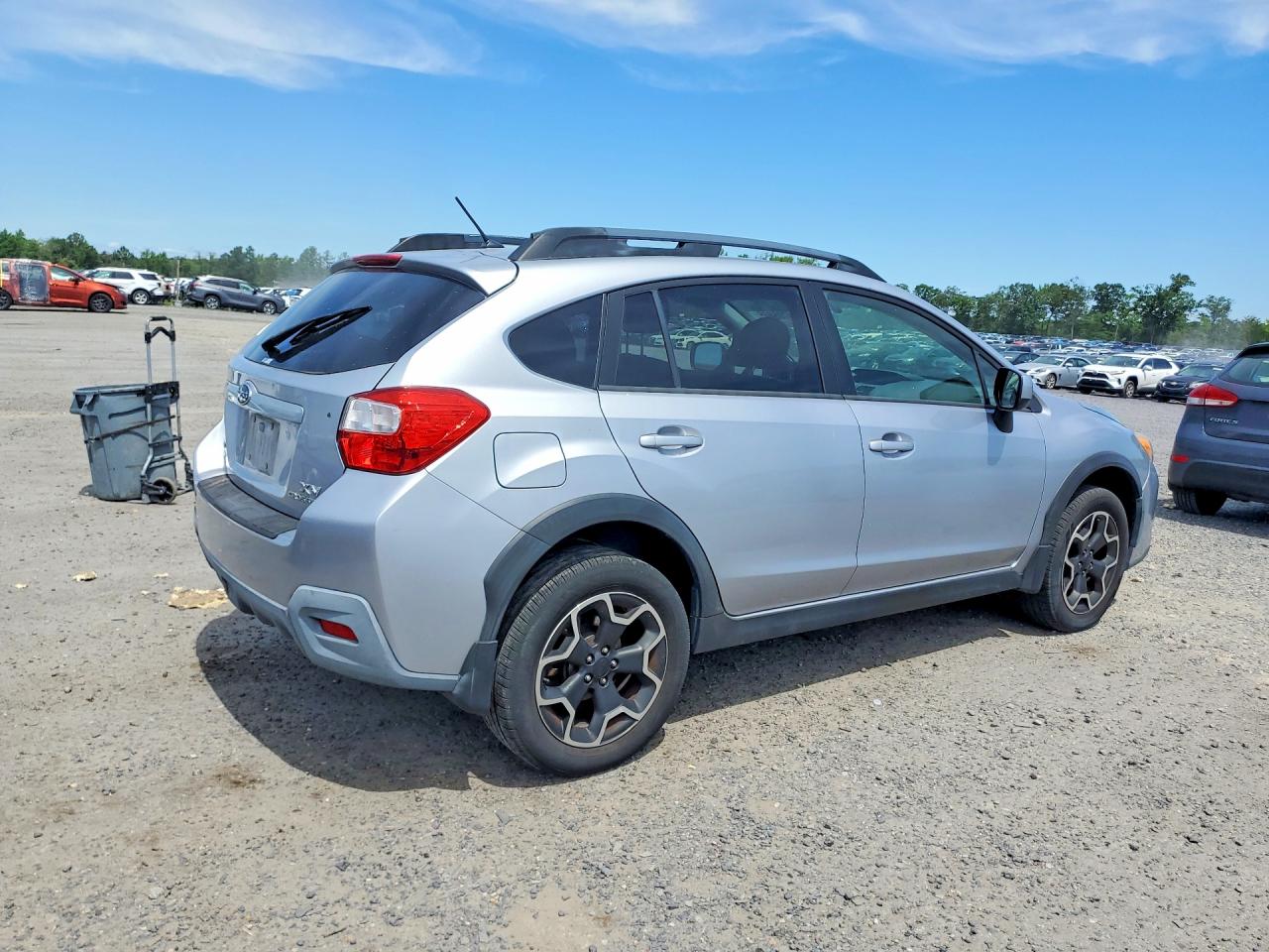 2014 Subaru Xv Crosstrek 2.0 Premium Серебряный vin: JF2GPAVC2E8274068