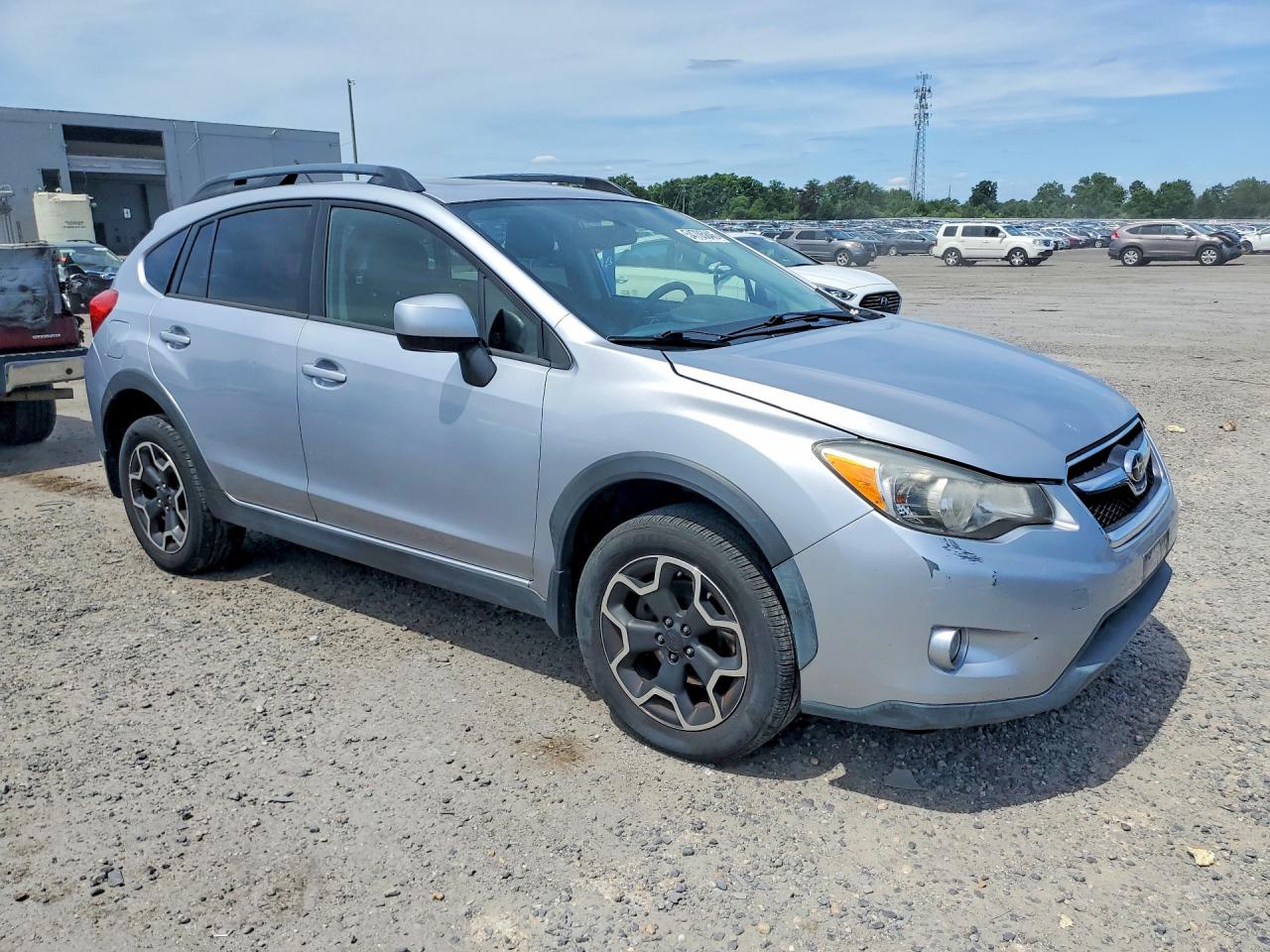2014 Subaru Xv Crosstrek 2.0 Premium Серебряный vin: JF2GPAVC2E8274068