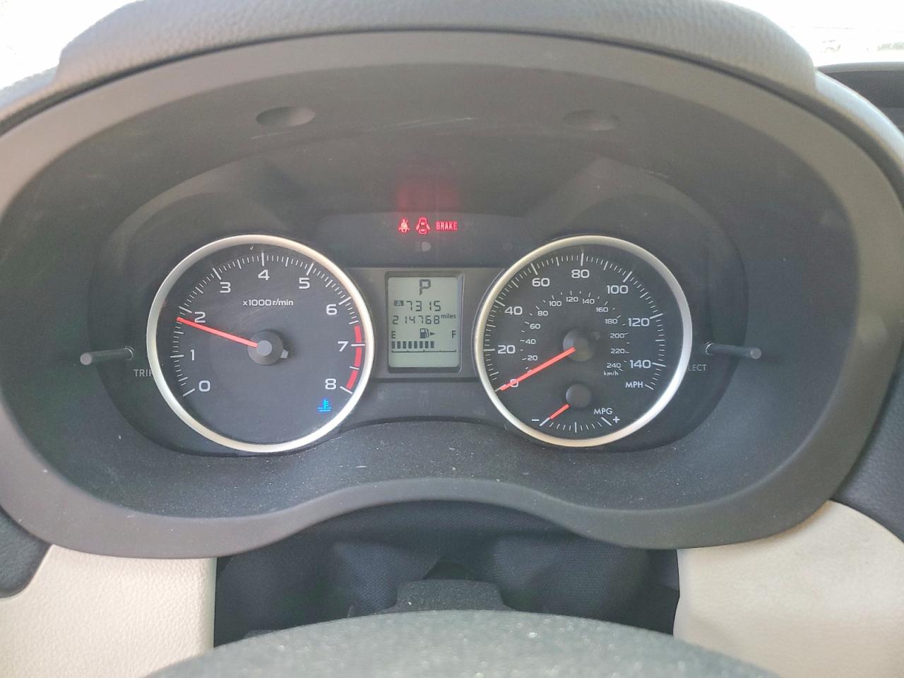 2014 Subaru Xv Crosstrek 2.0 Premium Red vin: JF2GPAVC2E8319610