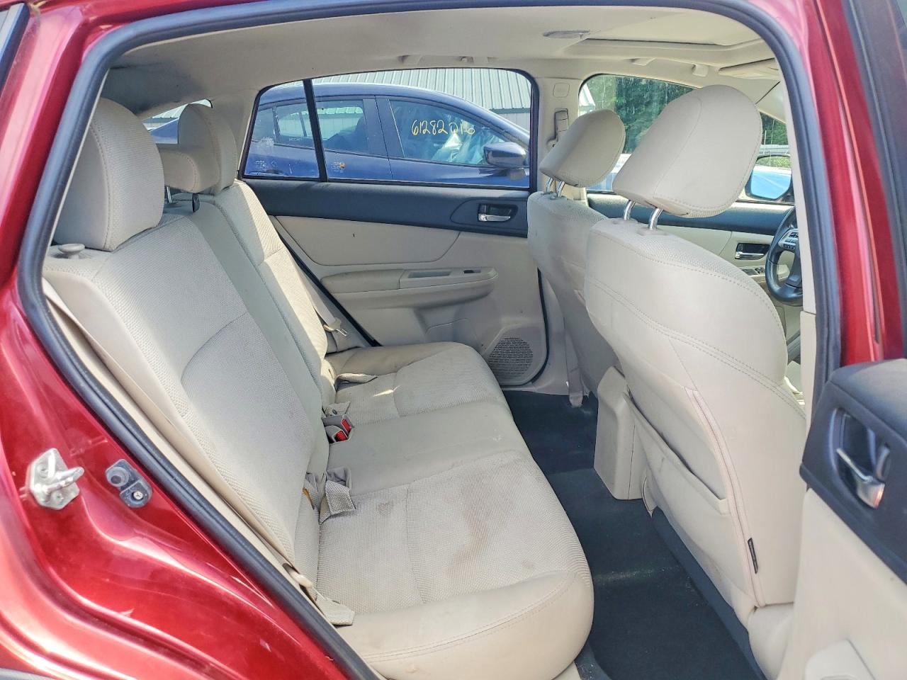 2014 Subaru Xv Crosstrek 2.0 Premium Red vin: JF2GPAVC2E8319610