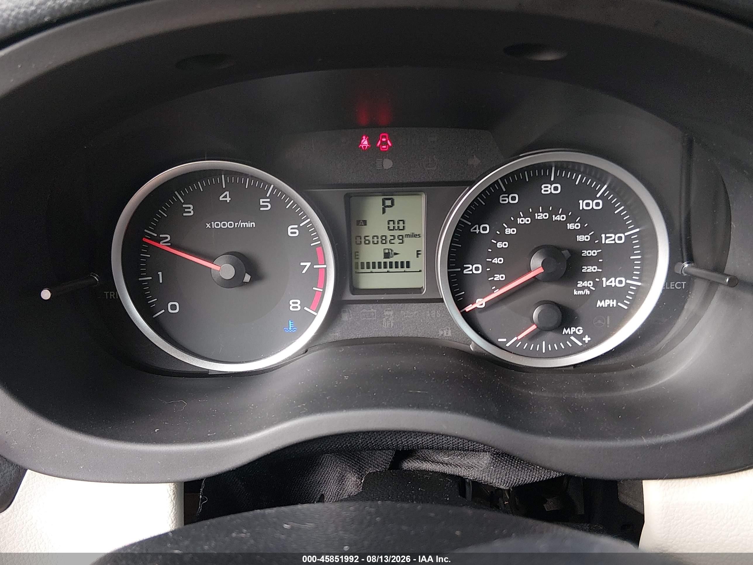 2014 Subaru Xv Crosstrek 2.0i Premium Red vin: JF2GPAVC2E8323902