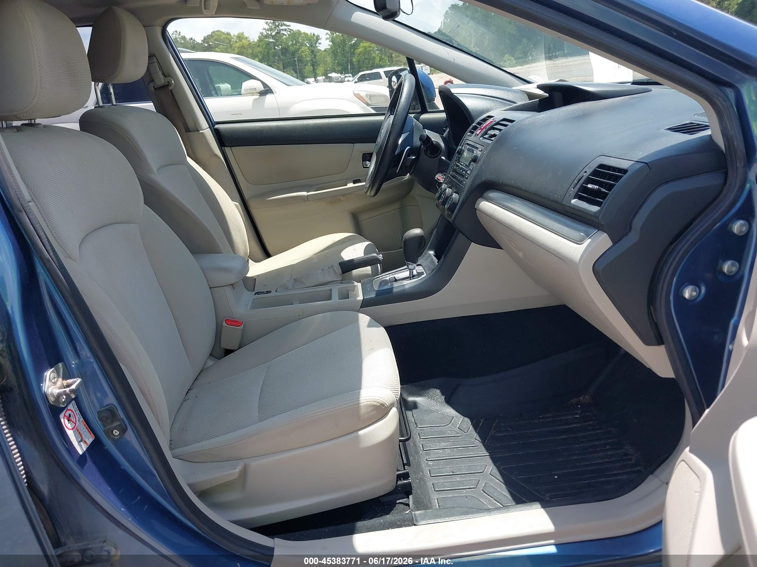 2014 Subaru Xv Crosstrek 2.0i Premium Blue vin: JF2GPAVC2E8348265
