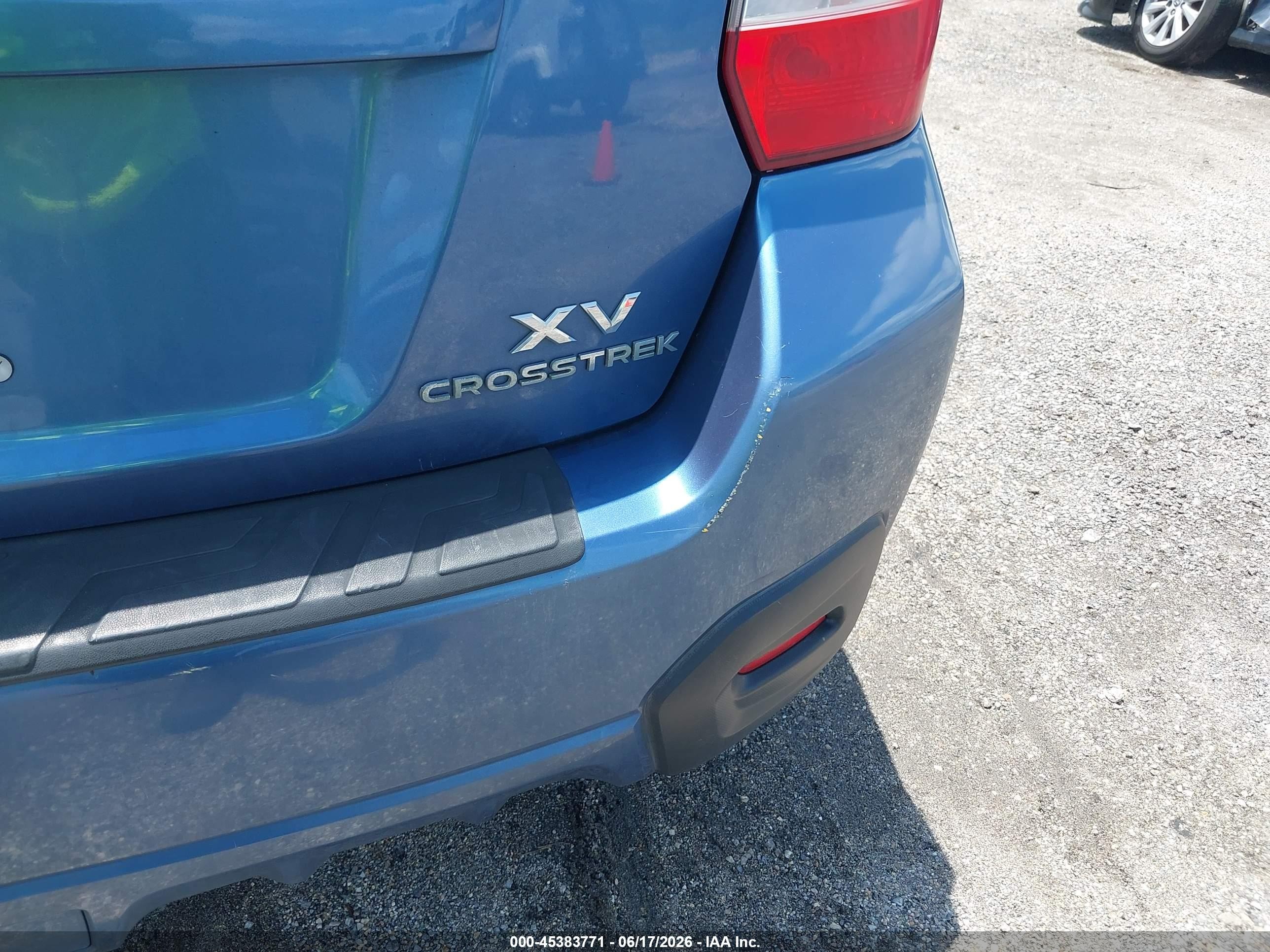 2014 Subaru Xv Crosstrek 2.0i Premium Blue vin: JF2GPAVC2E8348265